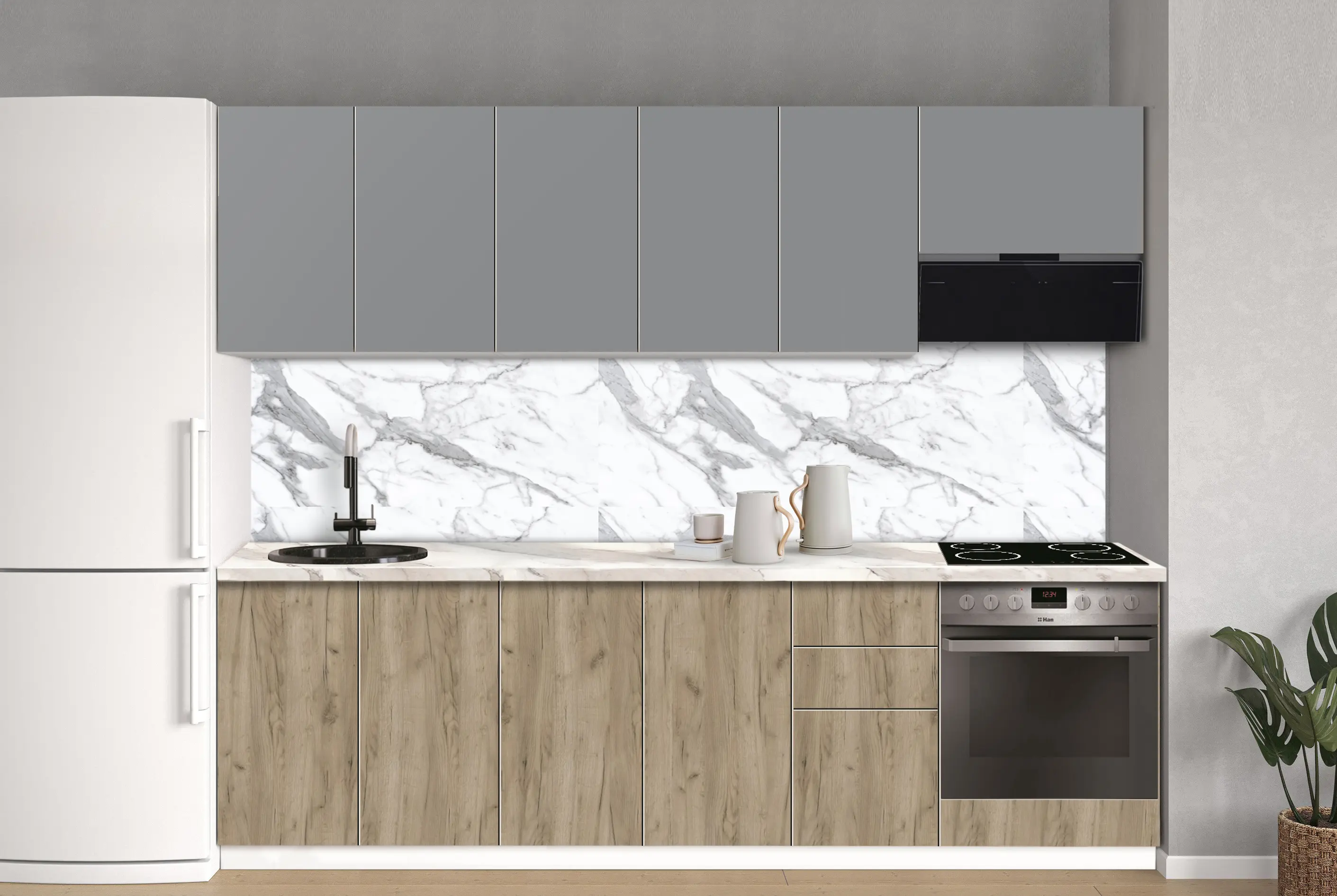 Bucatarie modulara Modern Dolce Vita 1 H68 2.6m