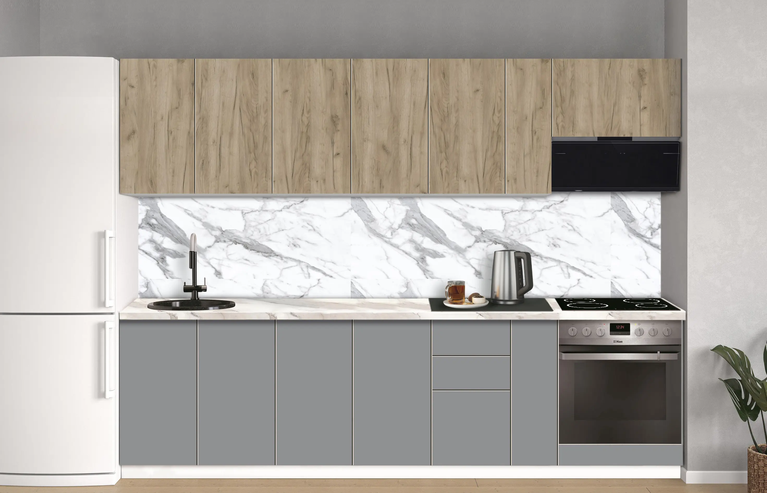 Bucatarie modulara Modern Dolce Vita 1 H68 2.8m