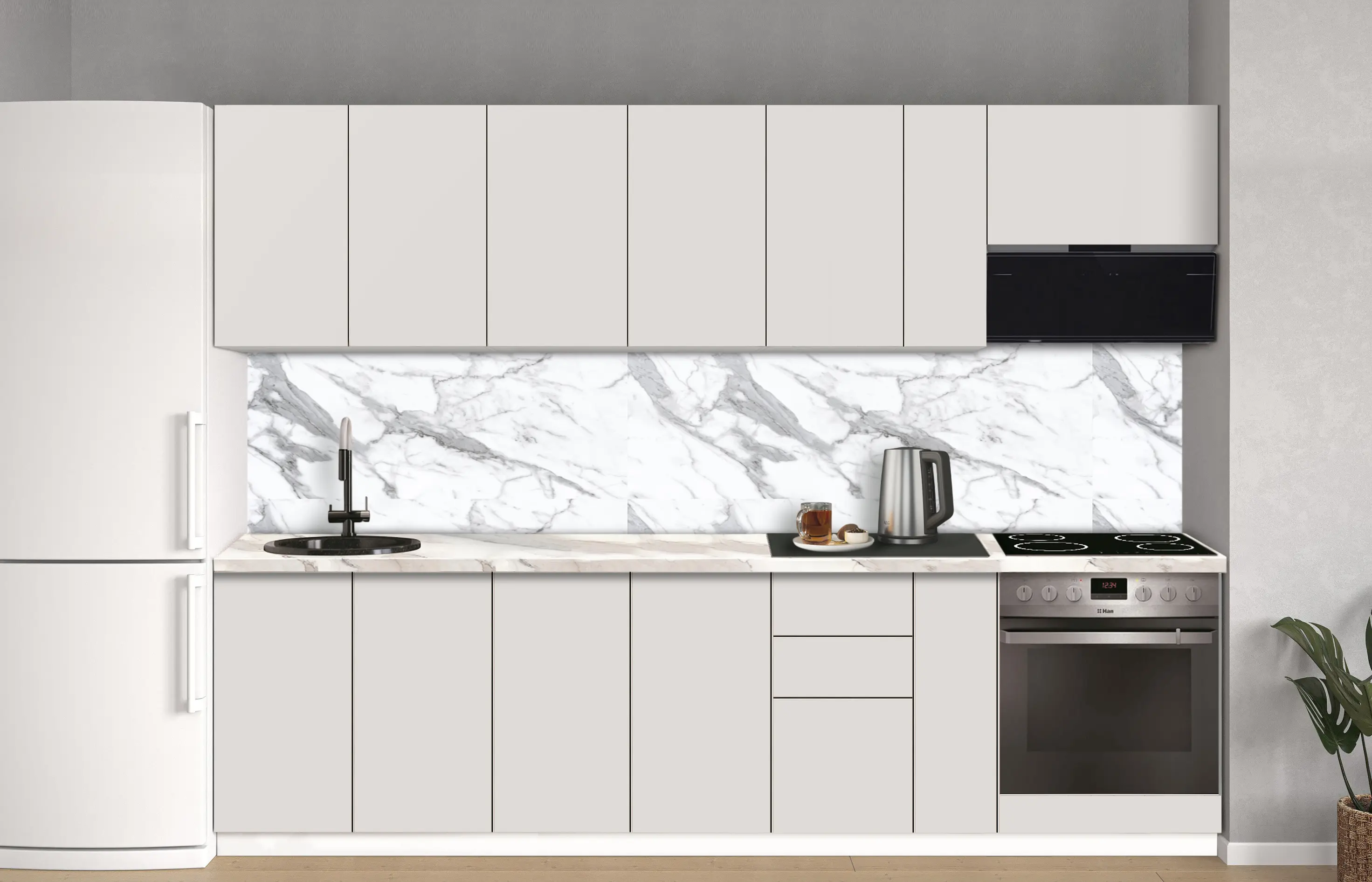 Bucatarie modulara Modern Dolce Vita 1 H68 2.8m