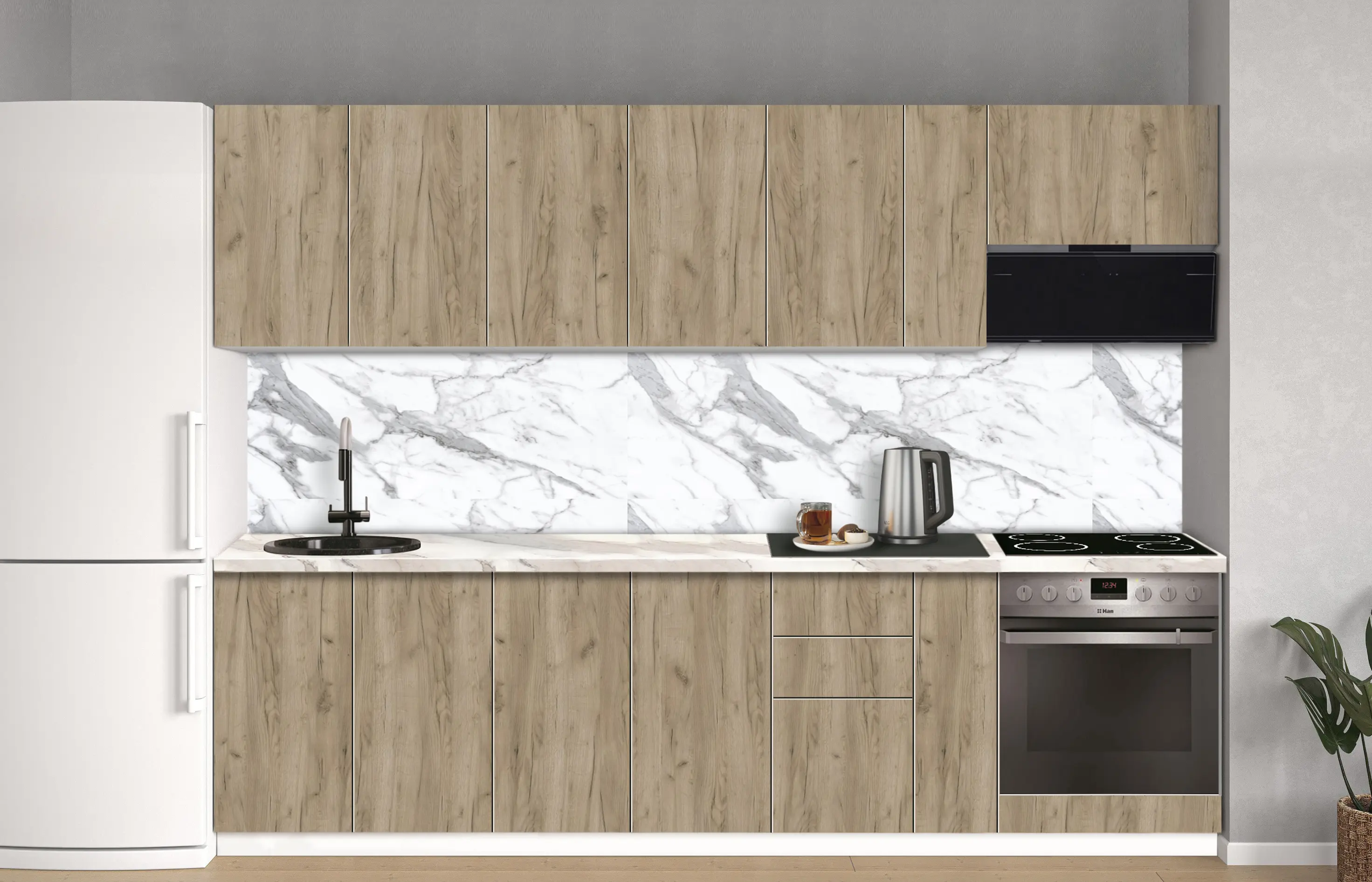 Bucatarie modulara Modern Dolce Vita 1 H68 2.8m