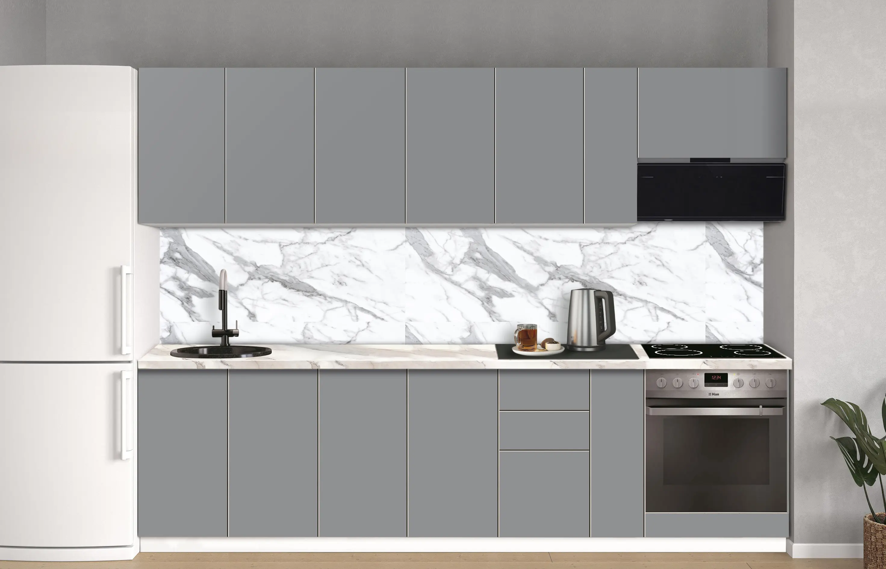 Bucatarie modulara Modern Dolce Vita 1 H68 2.8m