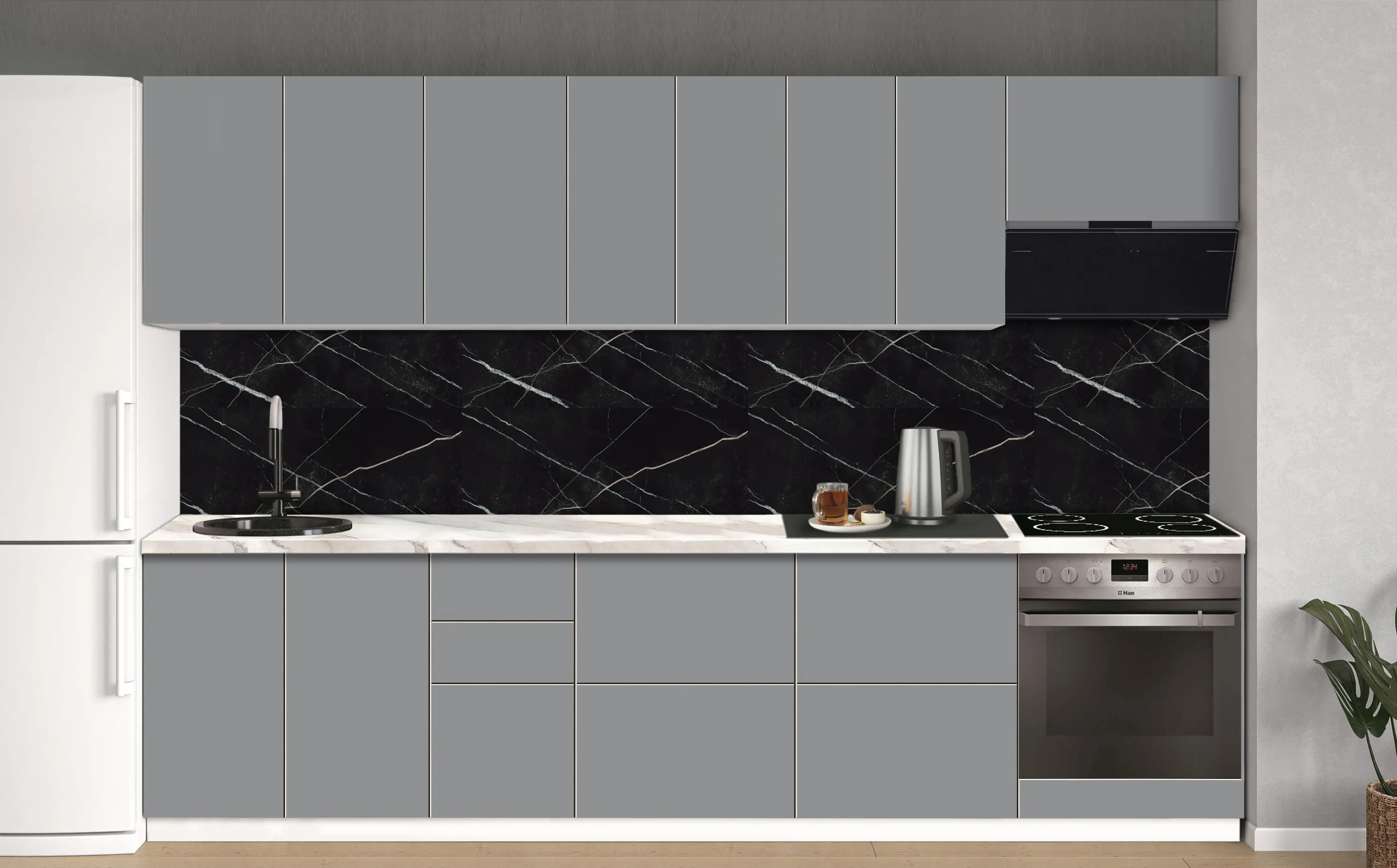 Bucatarie modulara Modern Dolce Vita 1 H68 3.0m