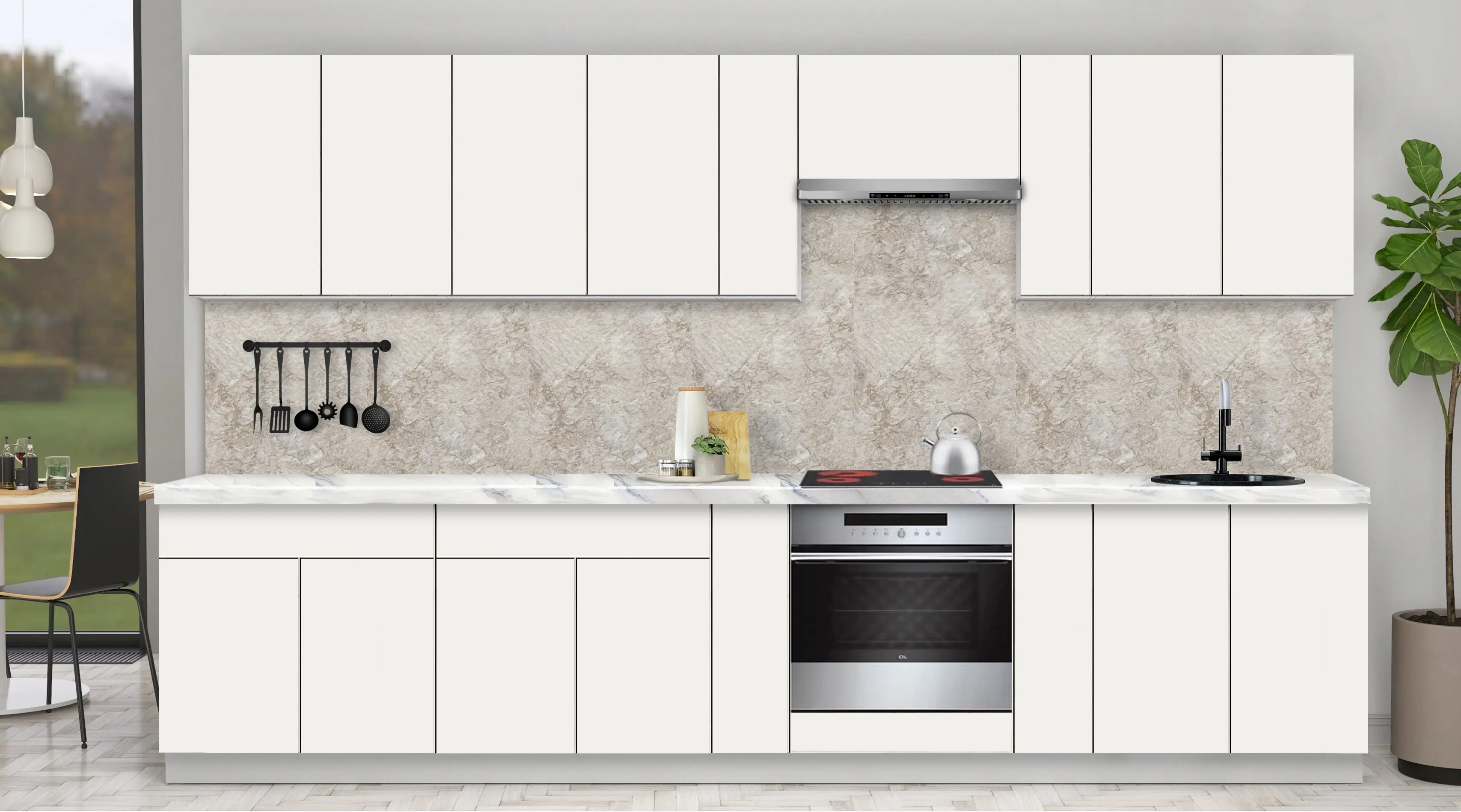 Bucatarie modulara Modern Dolce Vita 1 H68 3.4m