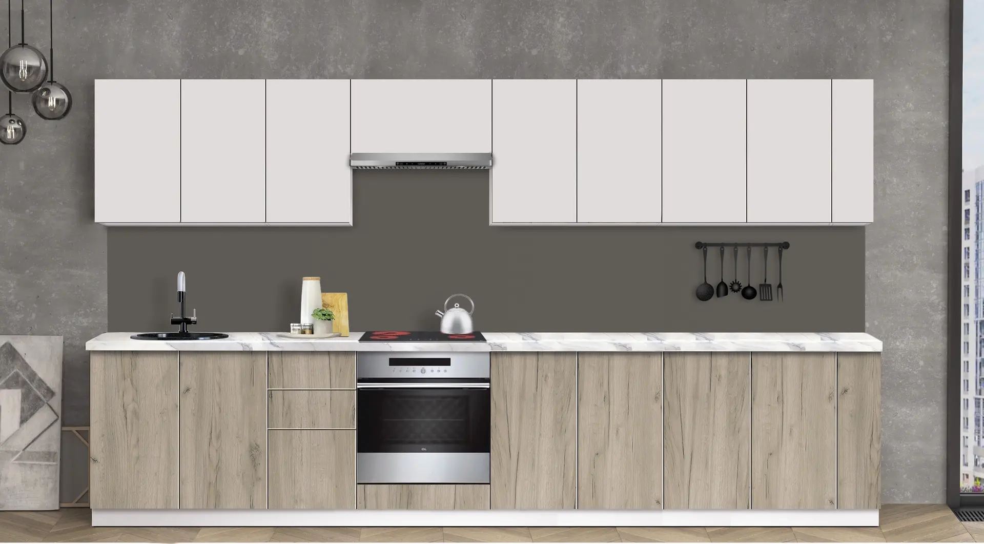 Модульная кухня Modern Dolce Vita 1 H68 3.6m