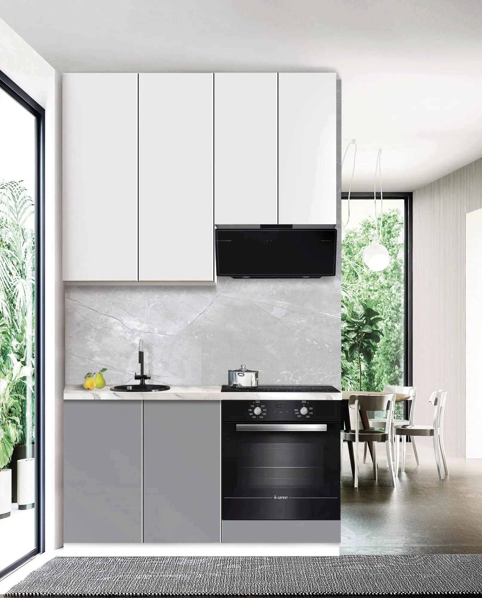 Модульная кухня Modern Dolce Vita 2 H110 1.4m