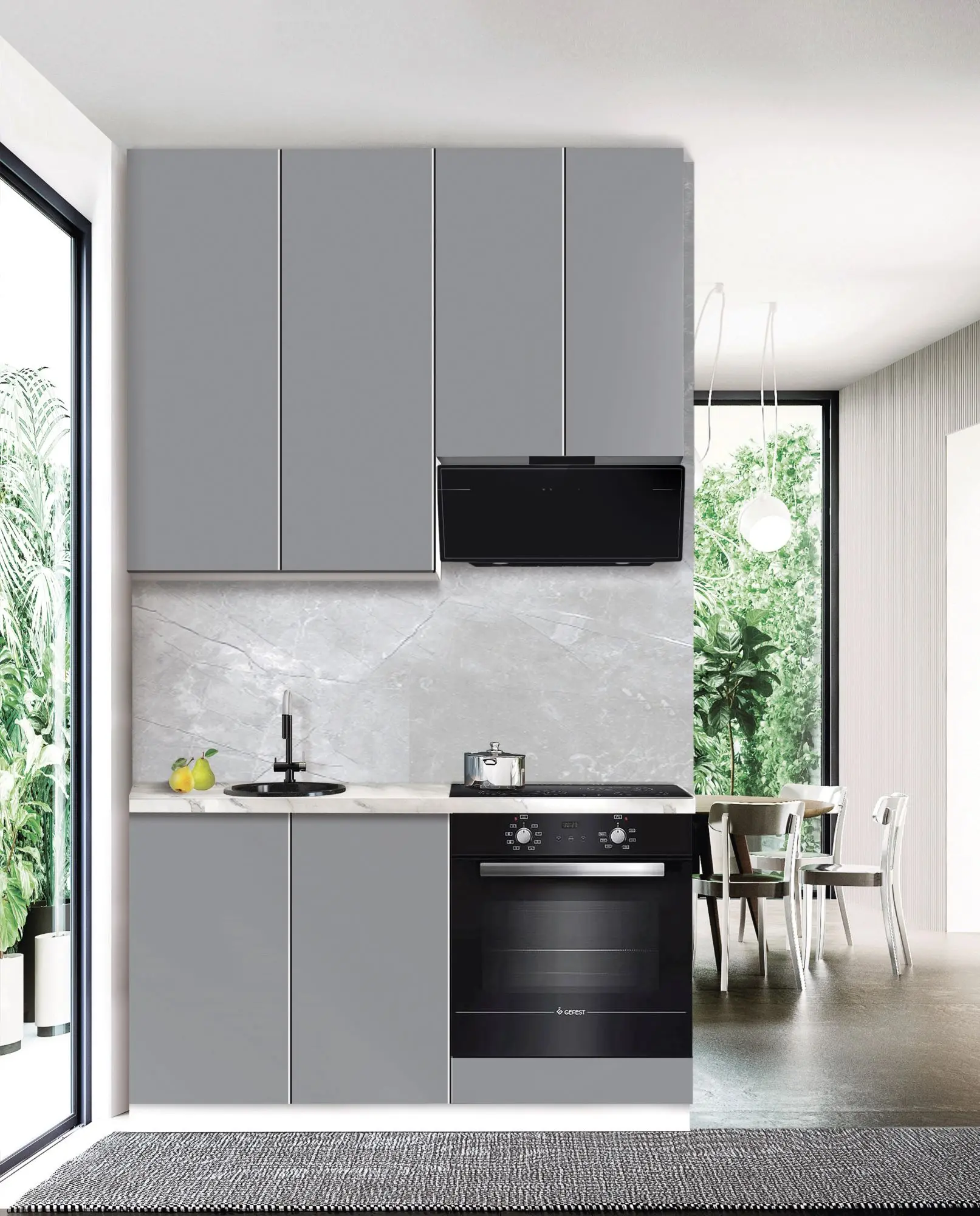 Модульная кухня Modern Dolce Vita 2 H110 1.4m