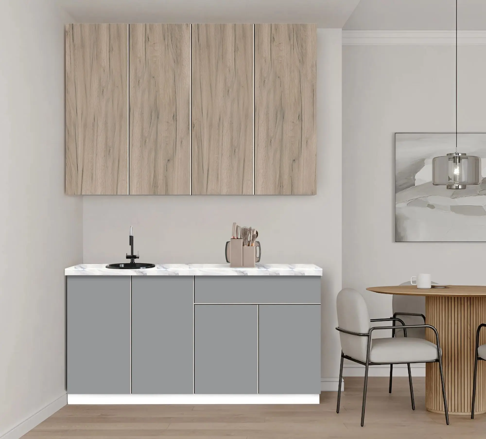 Bucatarie modulara Modern Dolce Vita 2 H110 1.6m