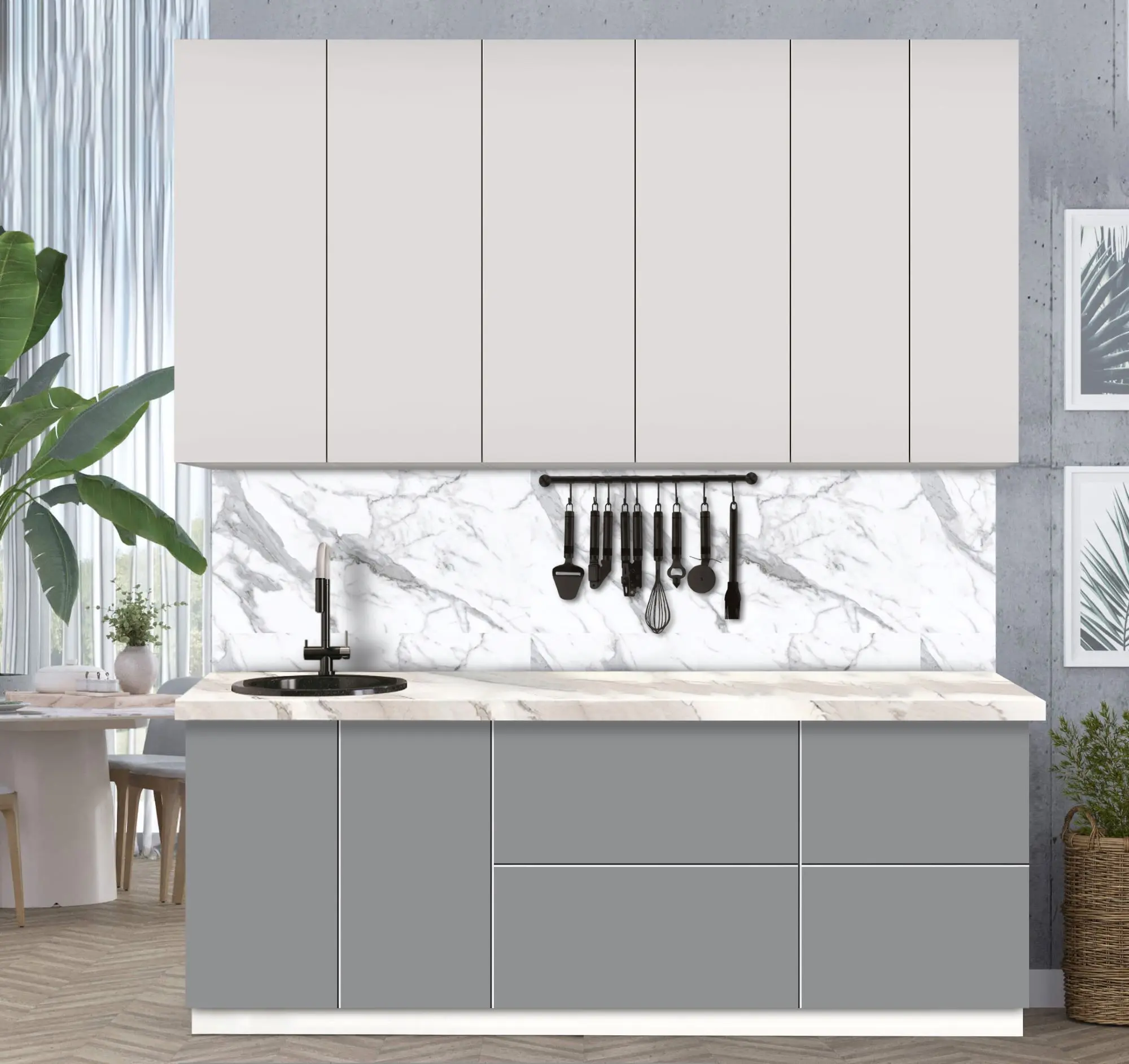 Модульная кухня Modern Dolce Vita 2 H110 2.2m