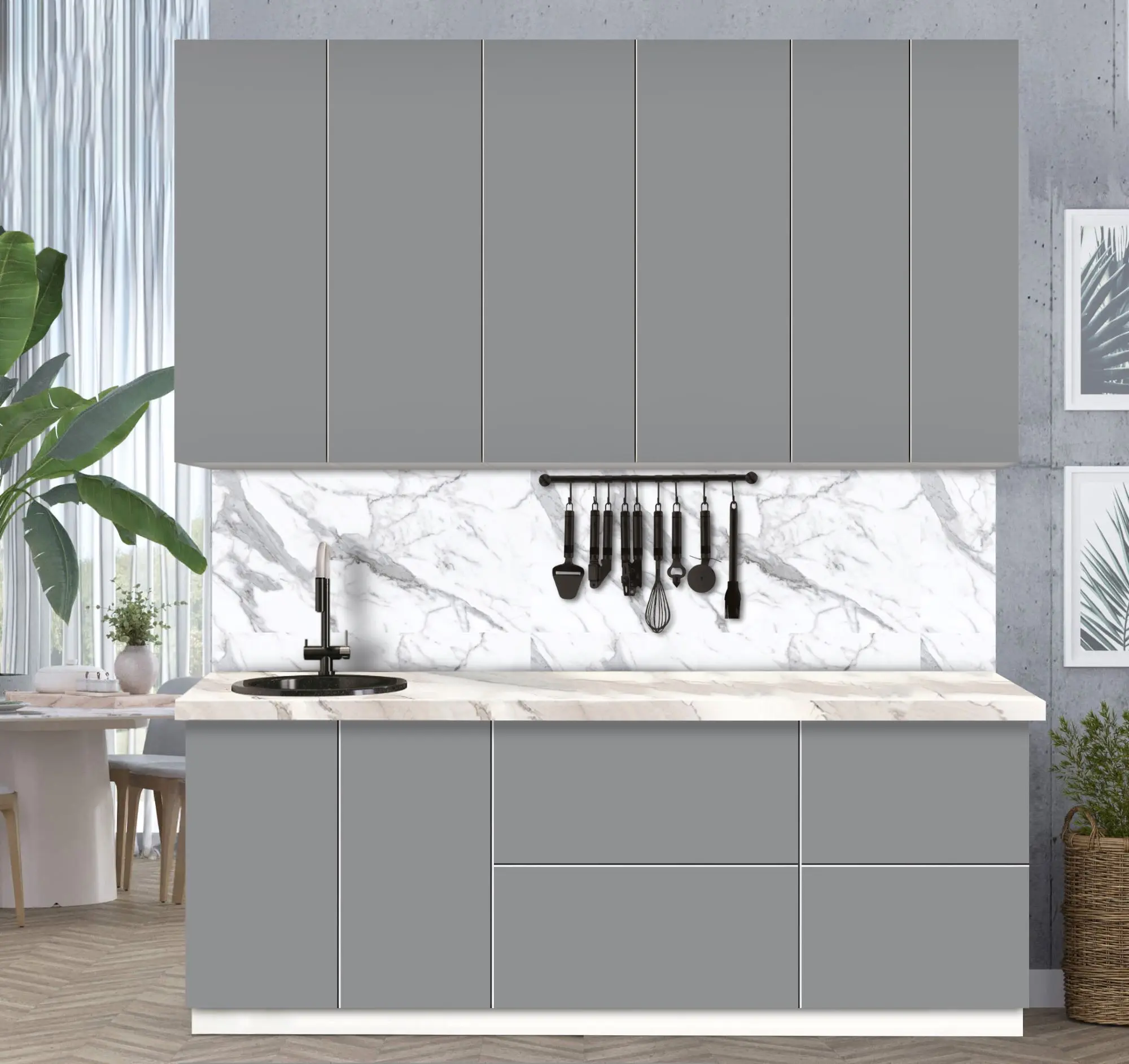 Модульная кухня Modern Dolce Vita 2 H110 2.2m