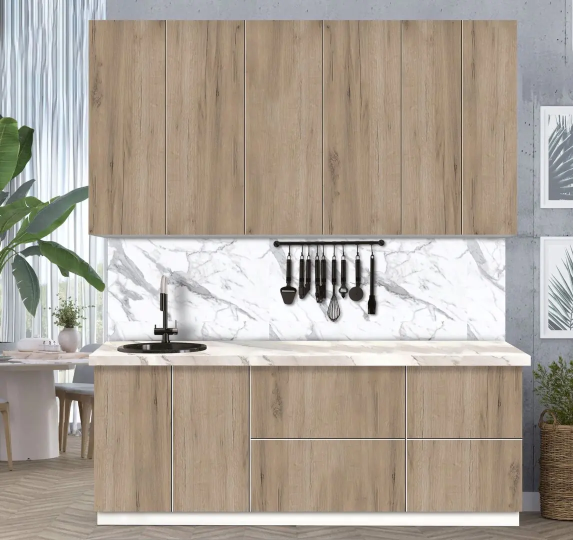 Модульная кухня Modern Dolce Vita 2 H110 2.2m