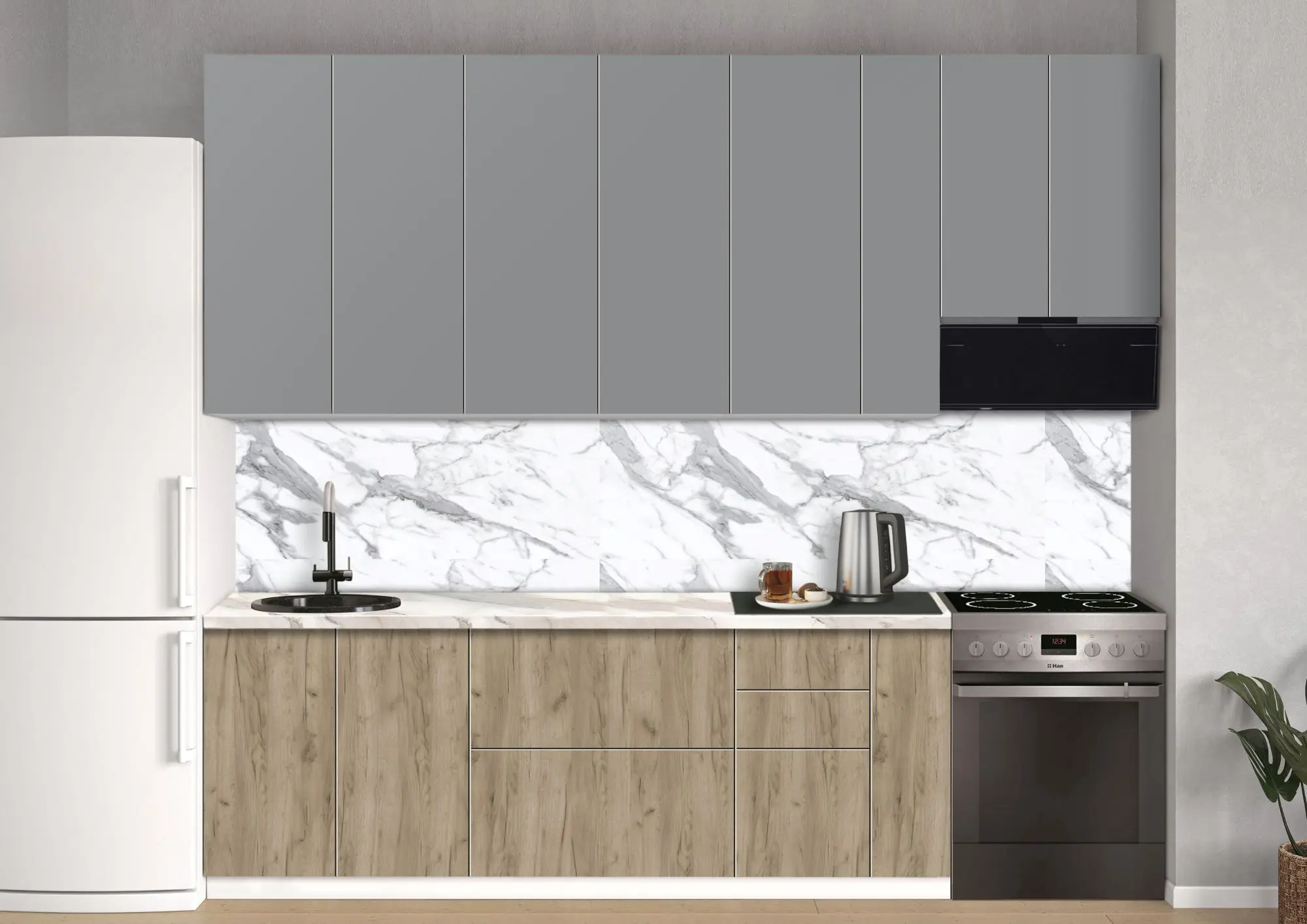 Bucatarie modulara Modern Dolce Vita 2 H110 2.8m