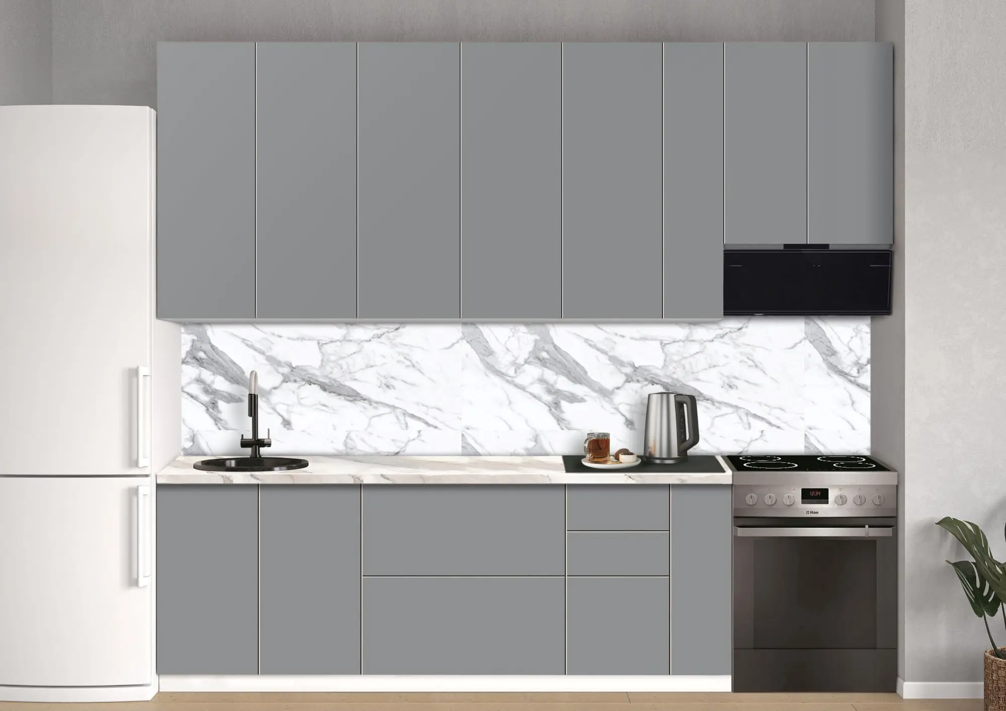 Bucatarie modulara Modern Dolce Vita 2 H110 2.8m