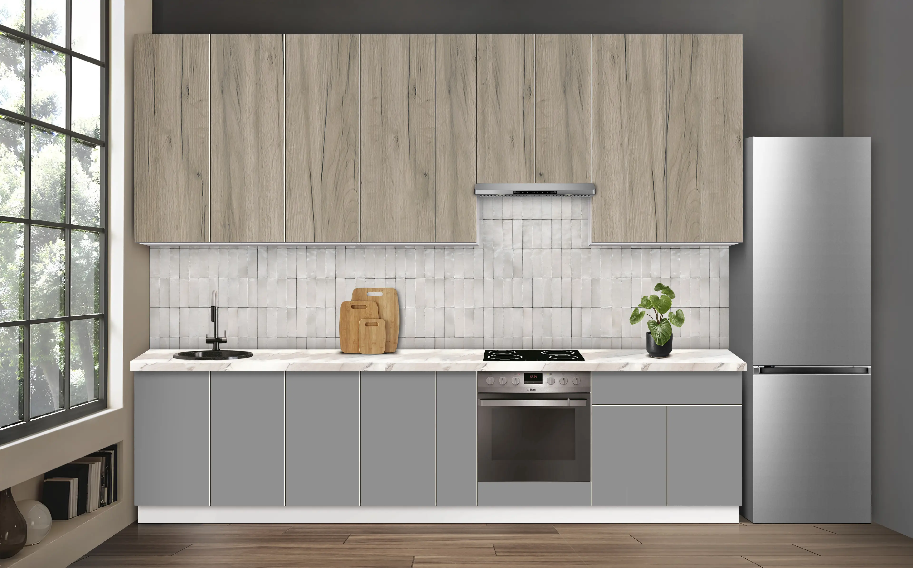 Bucatarie modulara Modern Dolce Vita 2 H110 3.2m