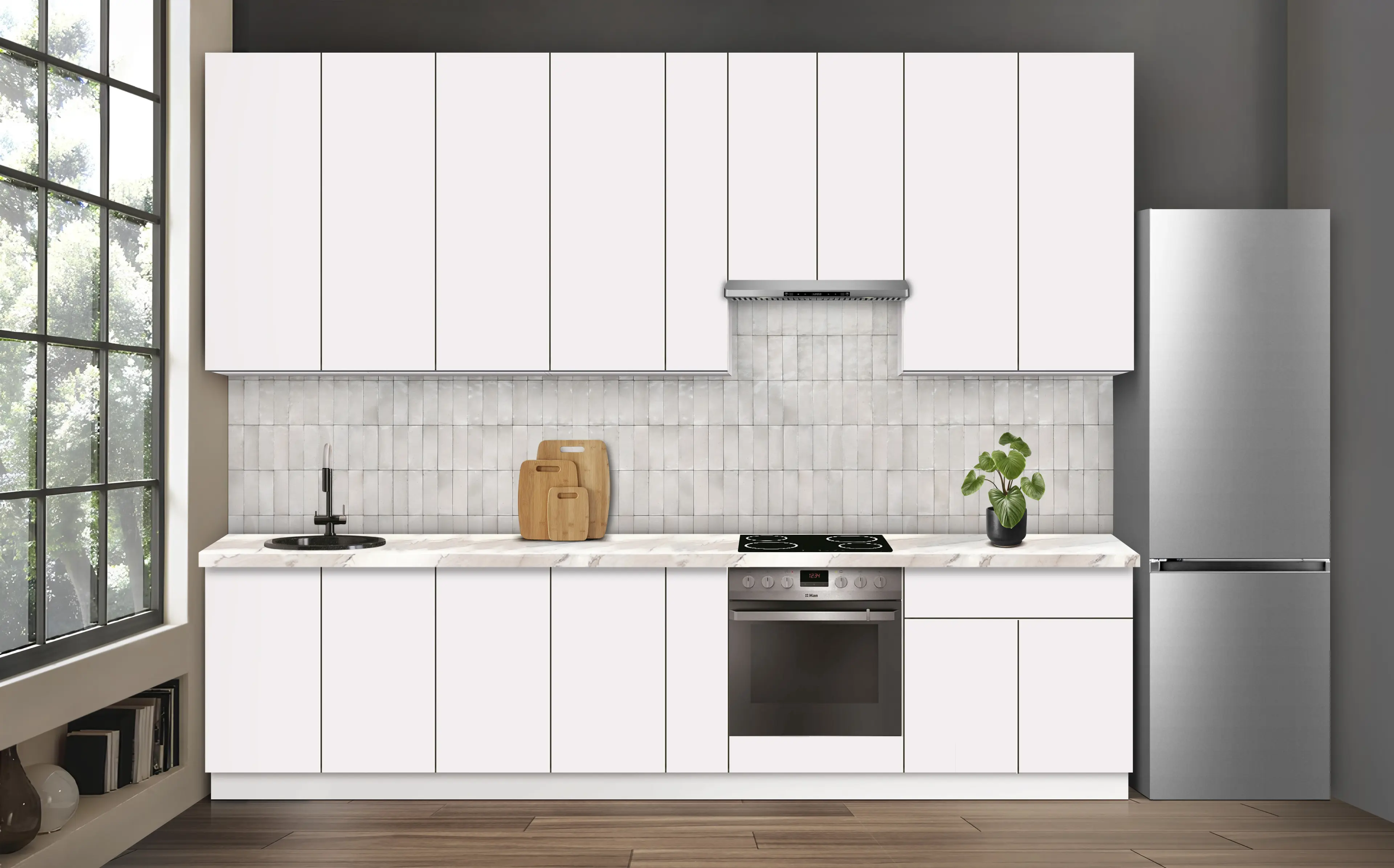 Bucatarie modulara Modern Dolce Vita 2 H110 3.2m