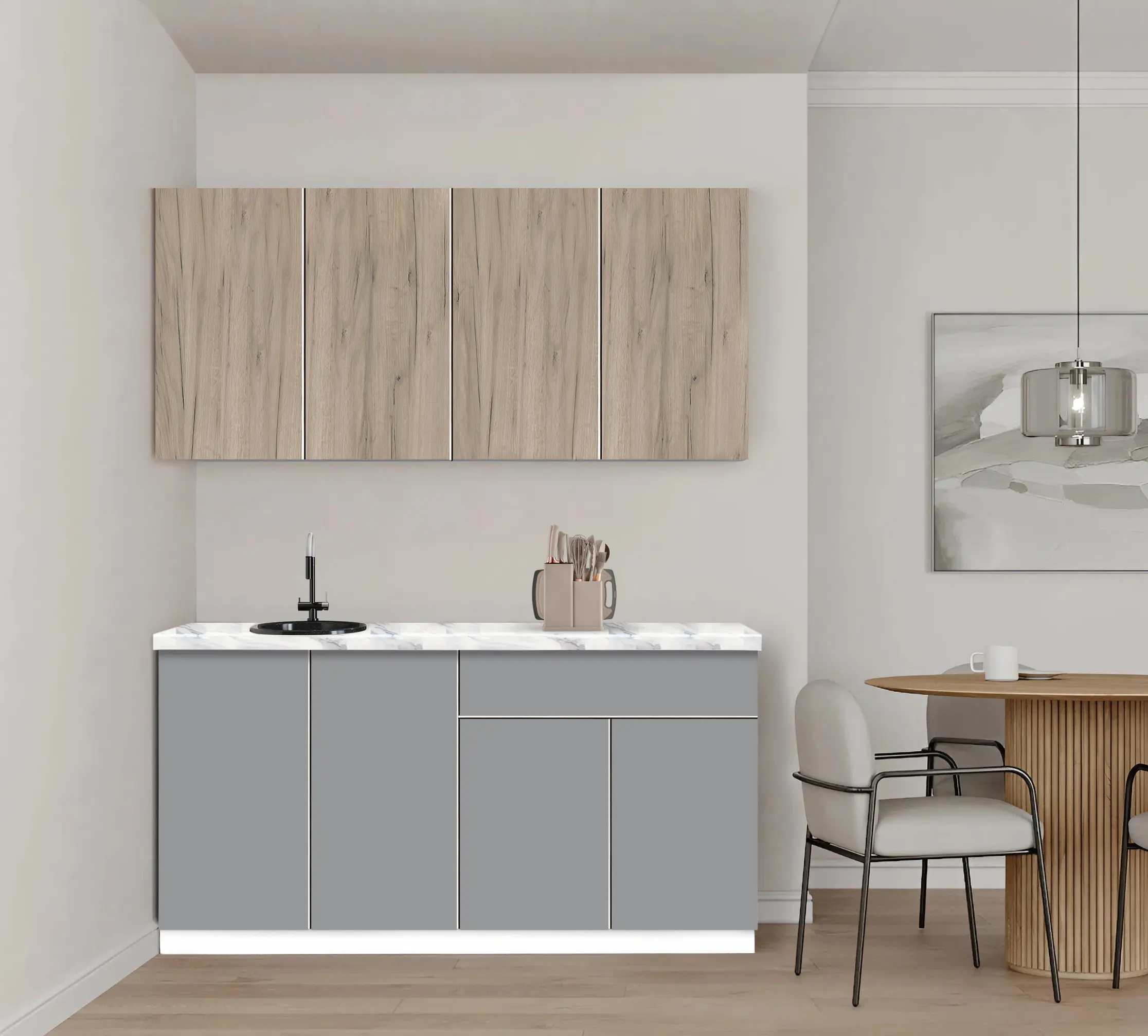 Bucatarie modulara Modern Dolce Vita 2 H68 1.6m