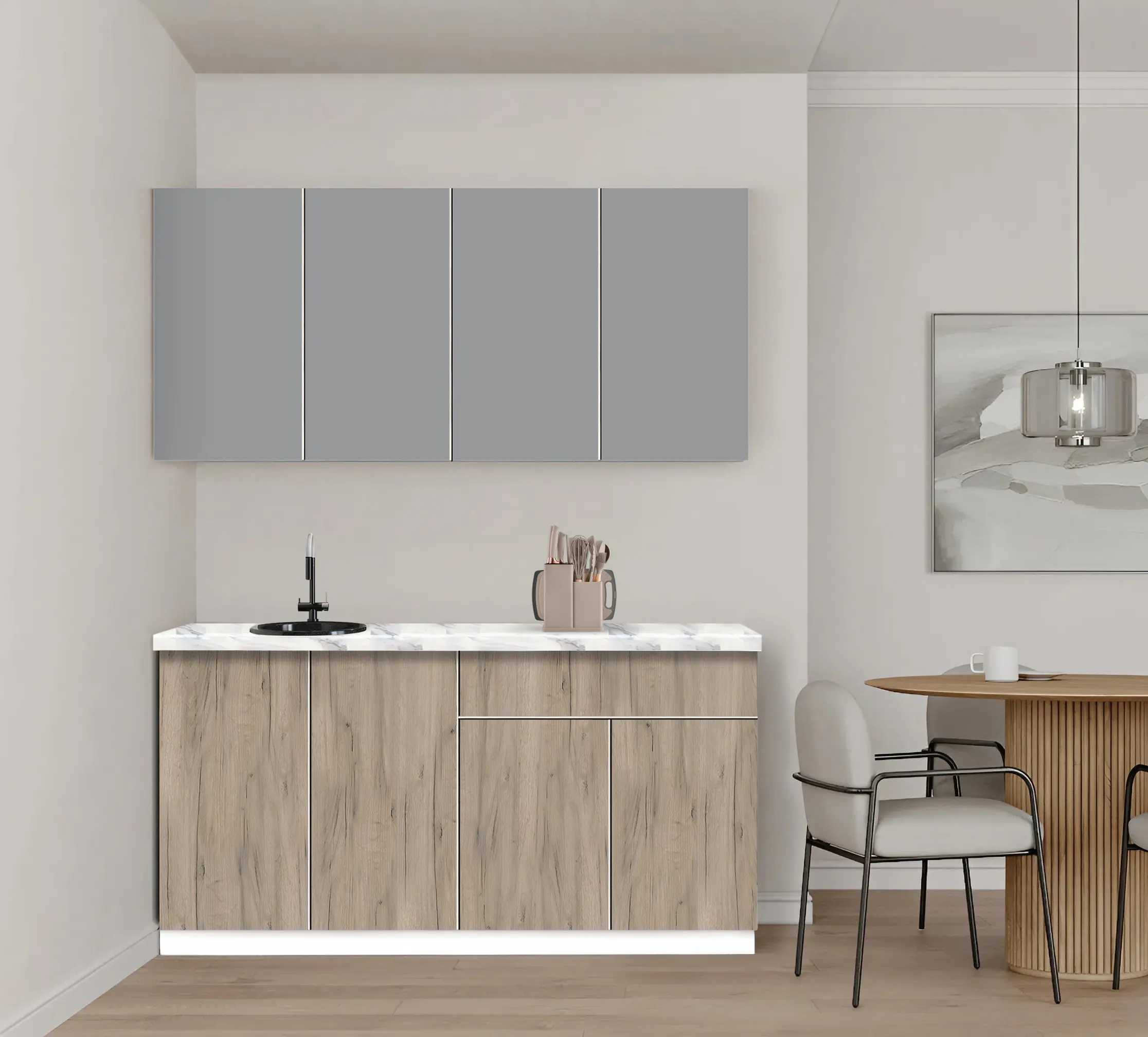 Bucatarie modulara Modern Dolce Vita 2 H68 1.6m