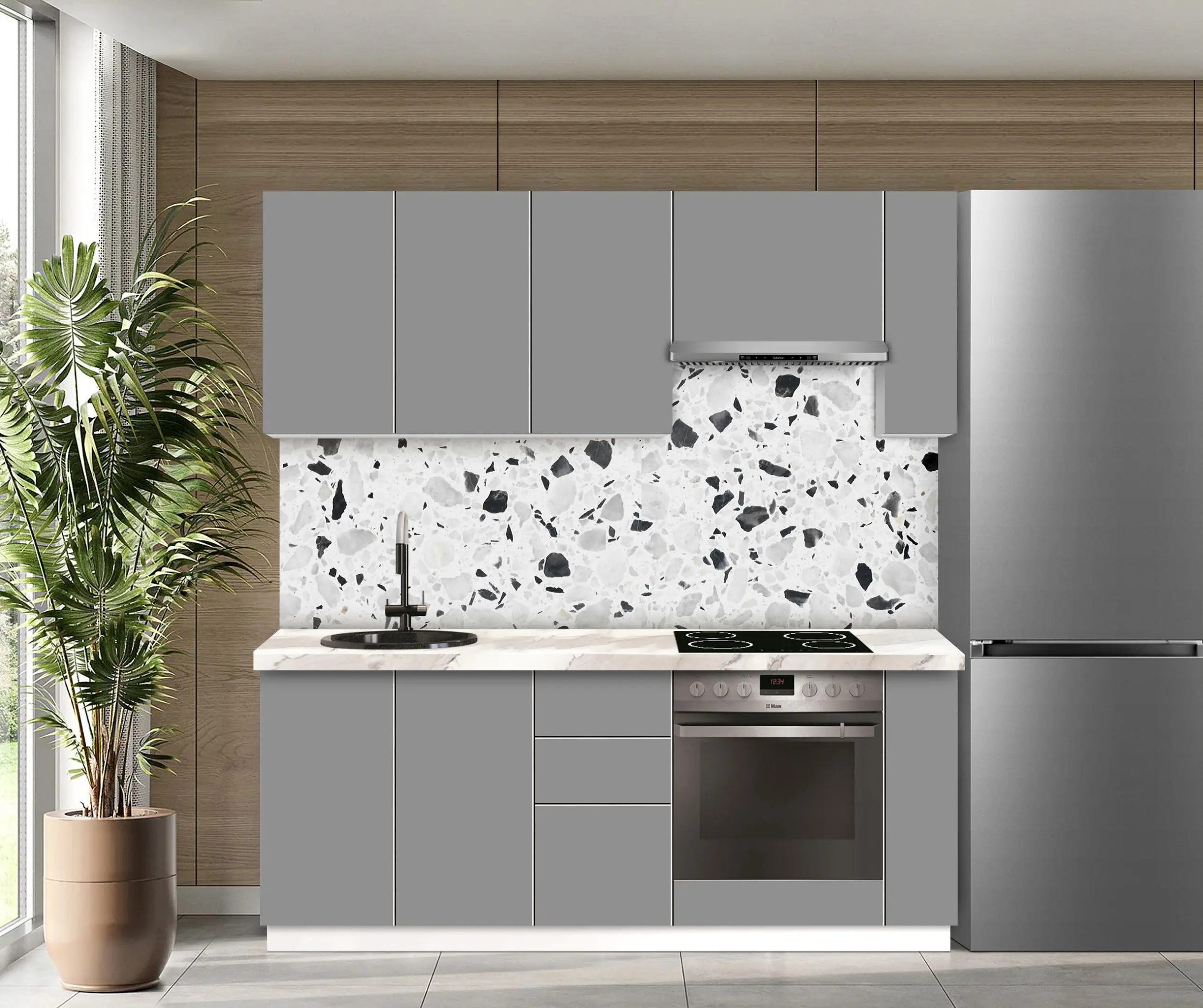 Bucatarie modulara Modern Dolce Vita 2 H68 2.0m