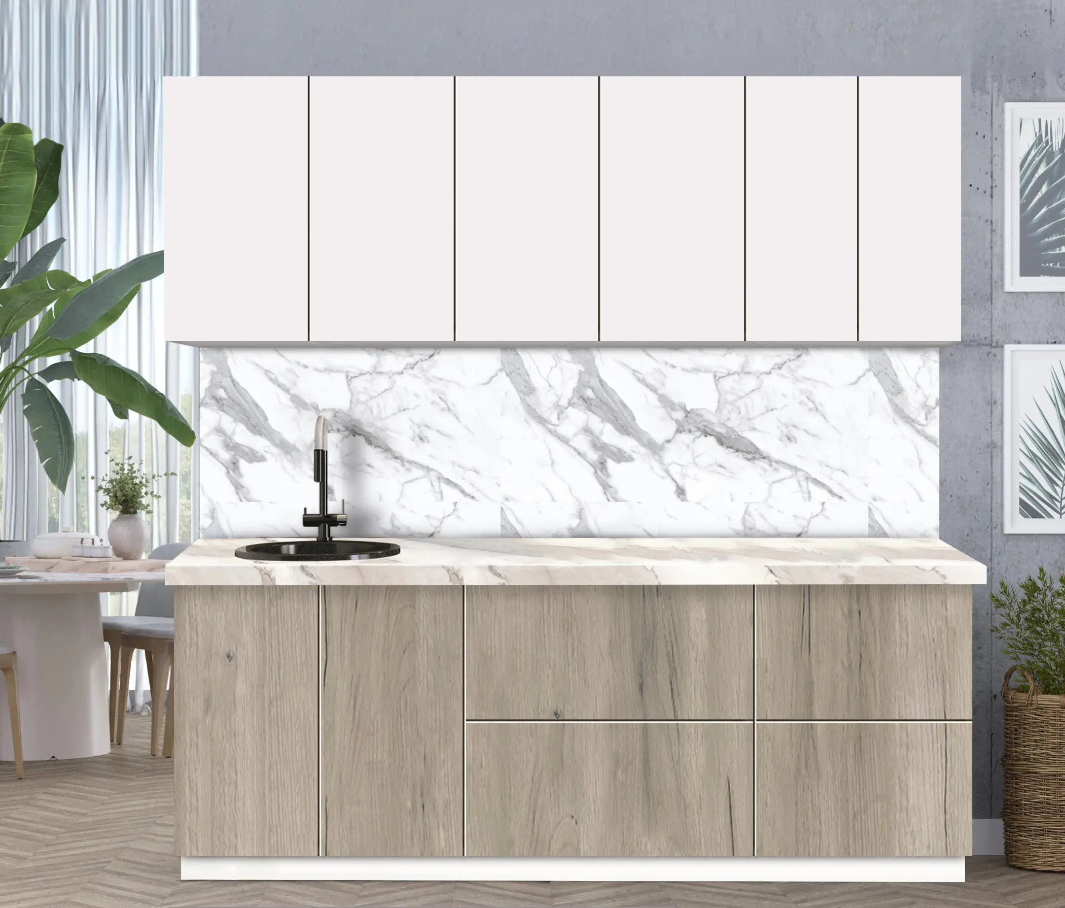 Модульная кухня Modern Dolce Vita 2 H68 2.2m