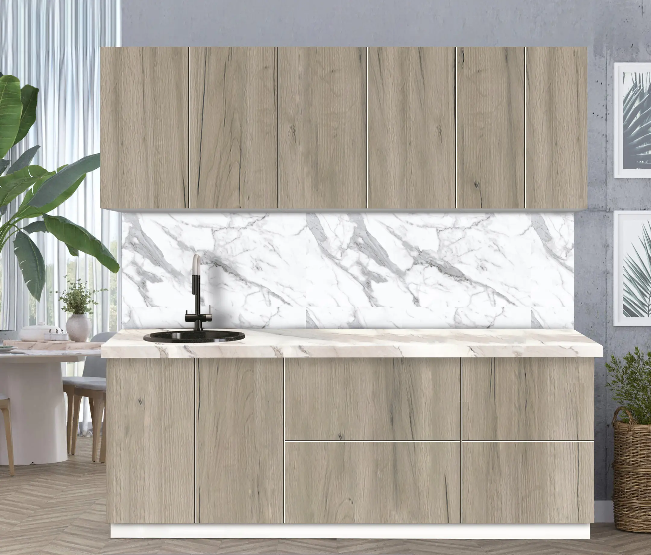 Модульная кухня Modern Dolce Vita 2 H68 2.2m