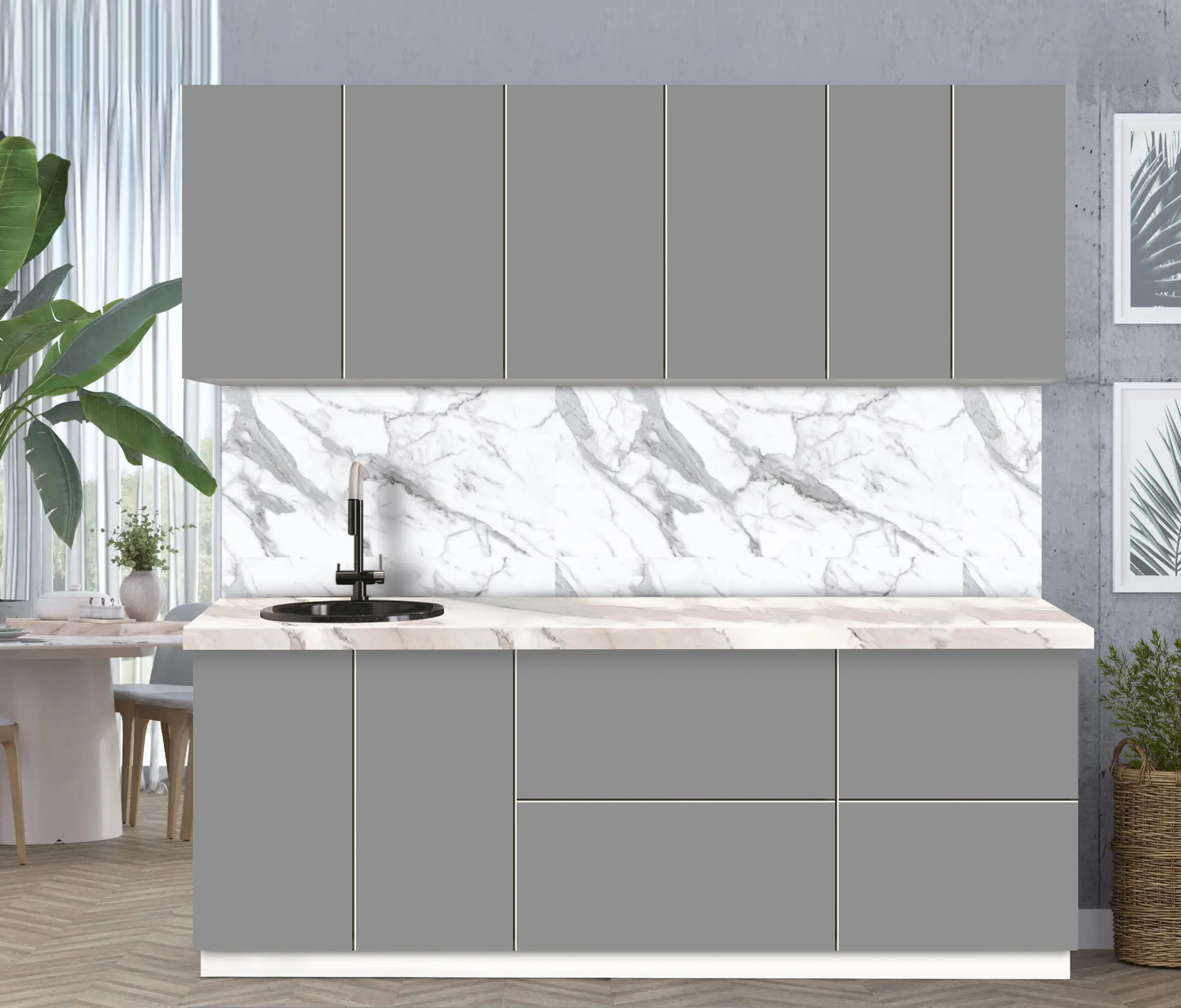 Модульная кухня Modern Dolce Vita 2 H68 2.2m