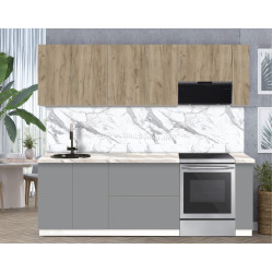 Bucatarie modulara Modern Dolce Vita 2 H68 2.4m