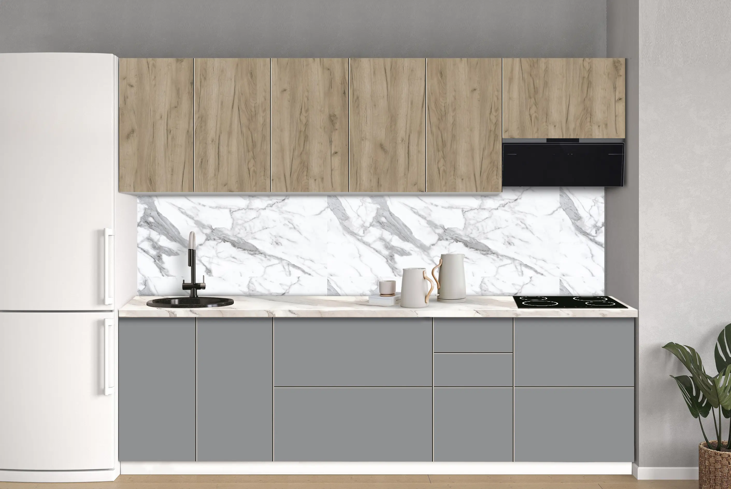 Bucatarie modulara Modern Dolce Vita 2 H68 2.6m