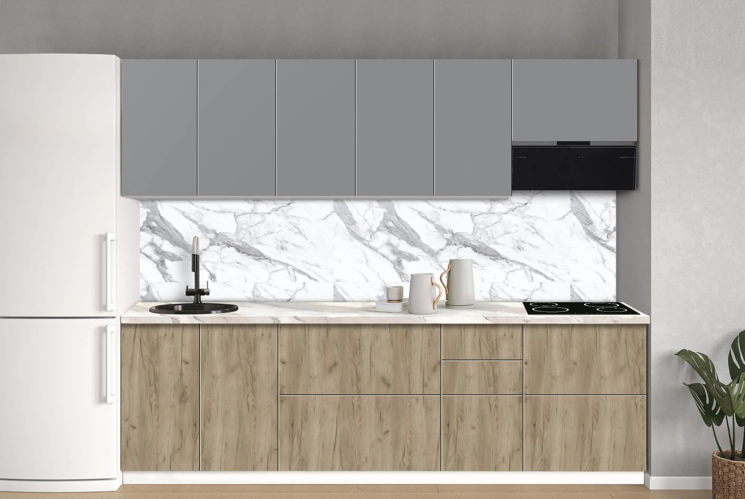 Bucatarie modulara Modern Dolce Vita 2 H68 2.6m