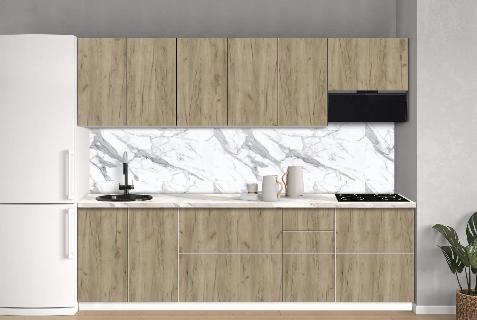 Bucatarie modulara Modern Dolce Vita 2 H68 2.6m