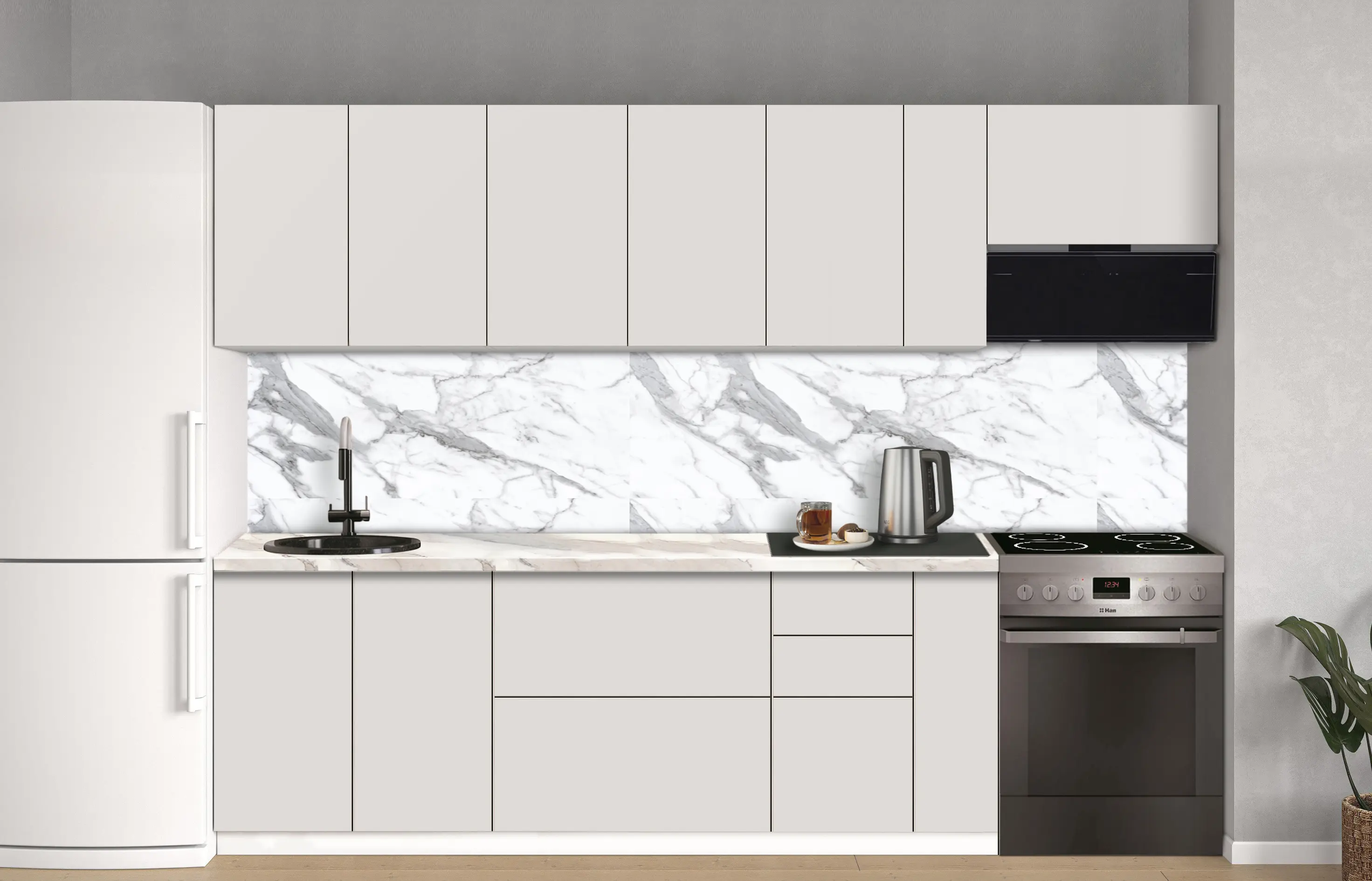 Bucatarie modulara Modern Dolce Vita 2 H68 2.8m