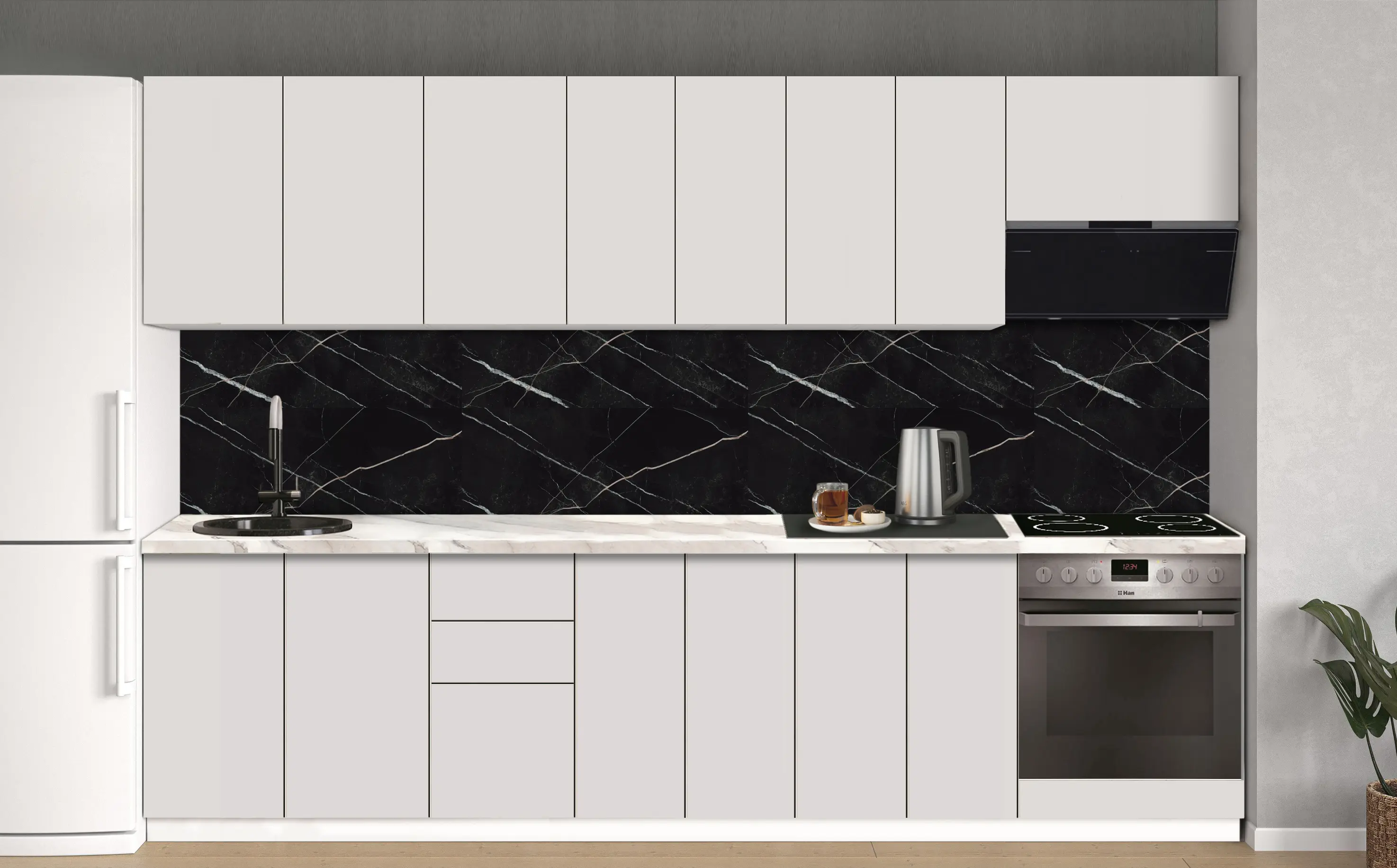 Bucatarie modulara Modern Dolce Vita 2 H68 3.0m