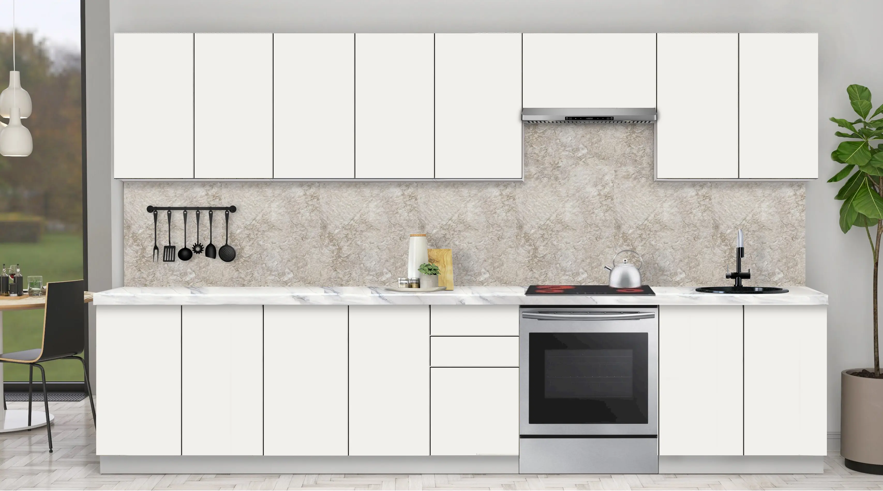 Bucatarie modulara Modern Dolce Vita 2 H68 3.4m