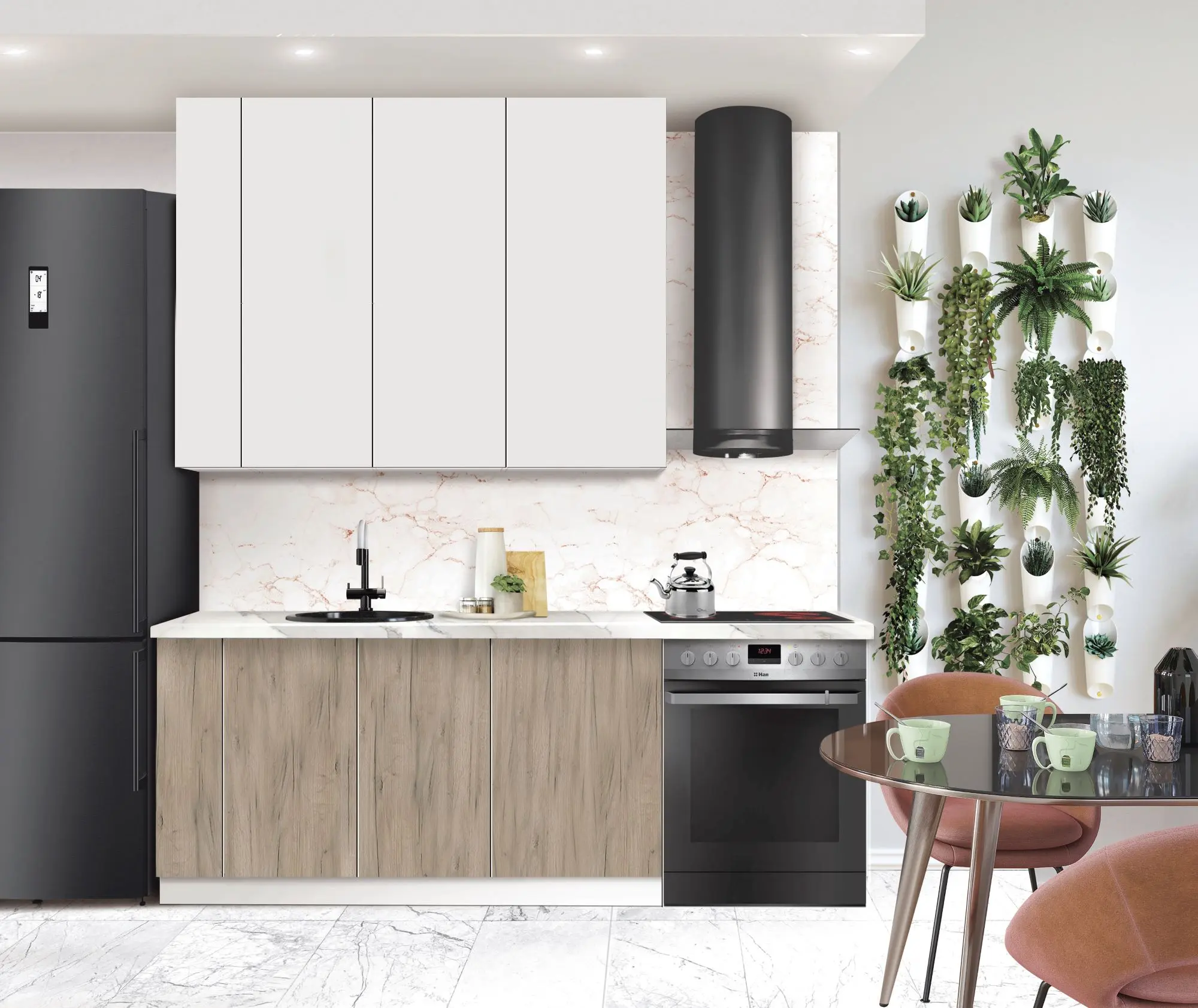 Модульная кухня Modern Dolce Vita 3 H110 1.5m