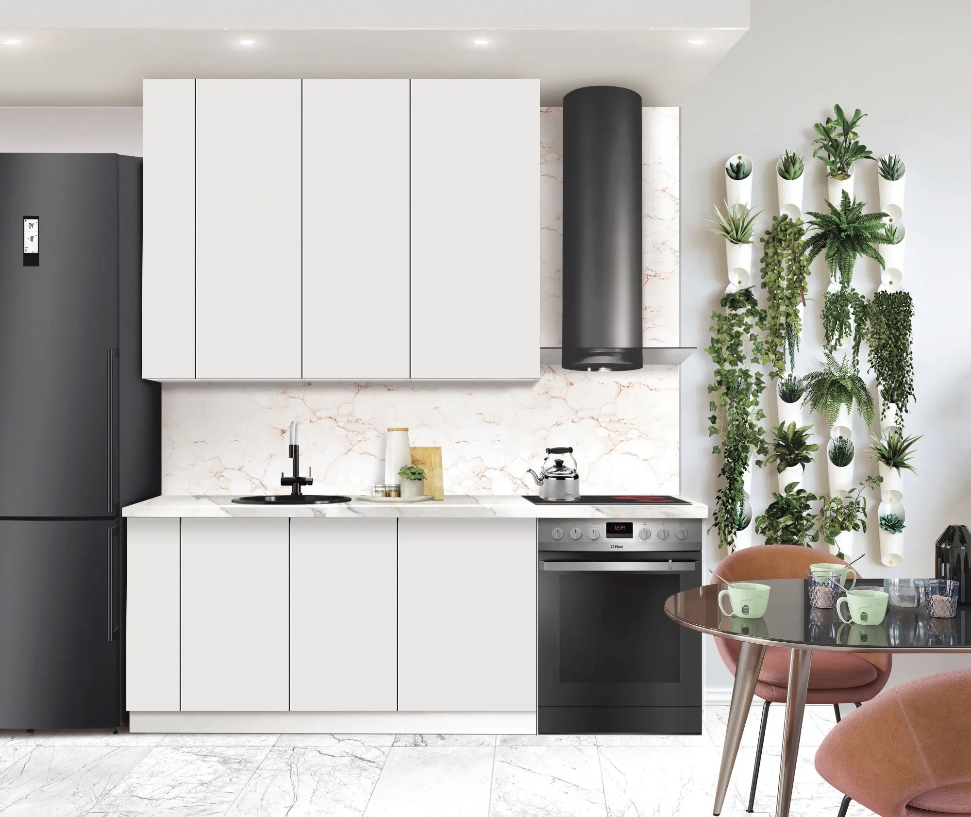 Модульная кухня Modern Dolce Vita 3 H110 1.5m