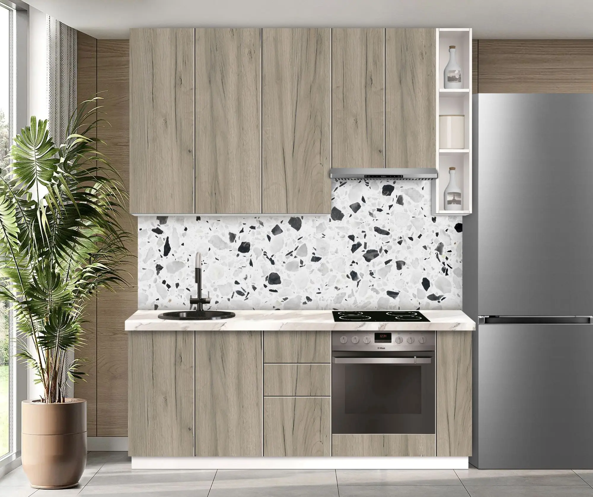 Модульная кухня Modern Dolce Vita 3 H110 2.0m