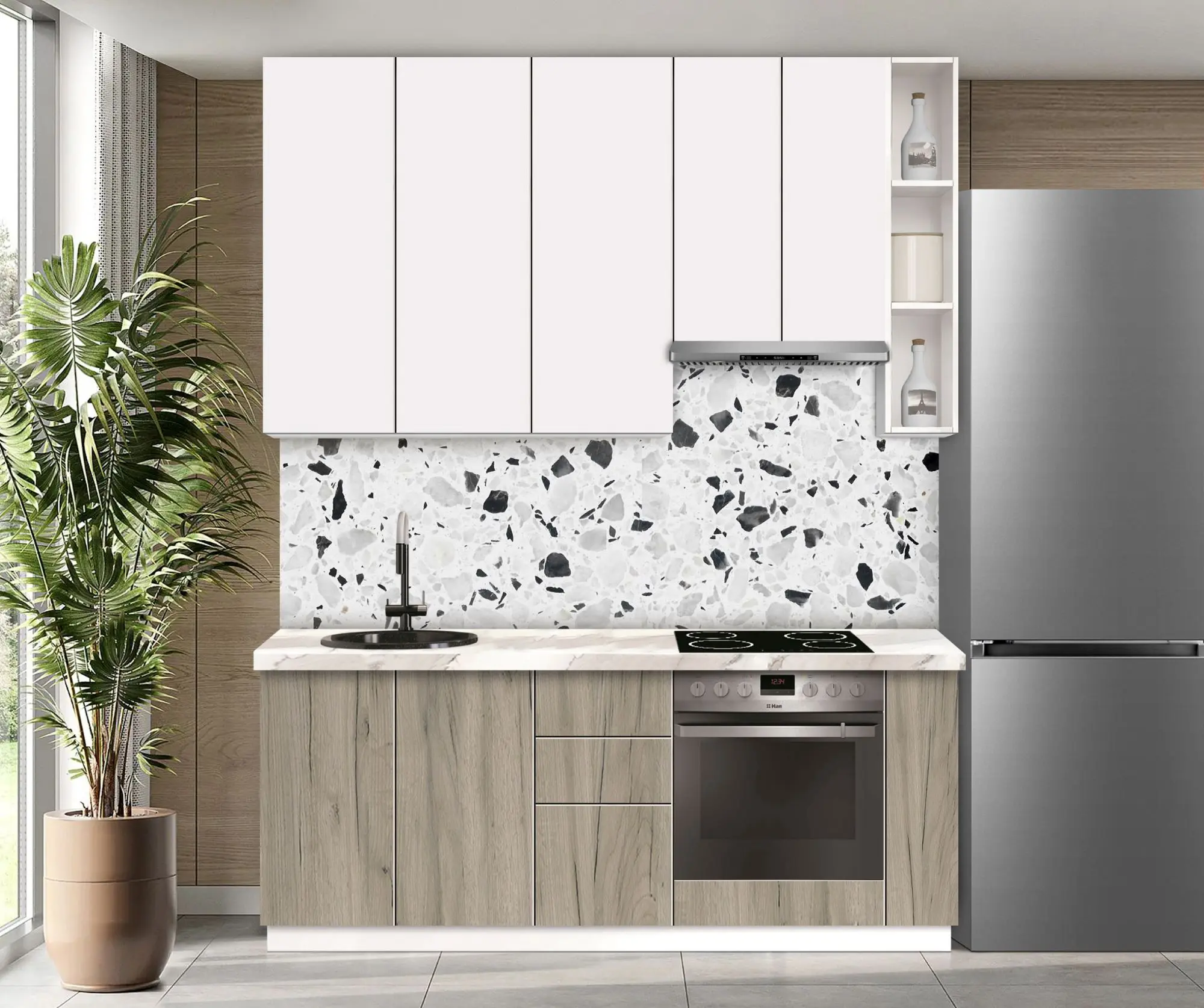 Модульная кухня Modern Dolce Vita 3 H110 2.0m