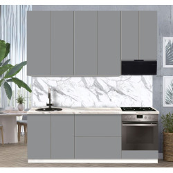 Bucatarie modulara Modern Dolce Vita 3 H110 2.2m