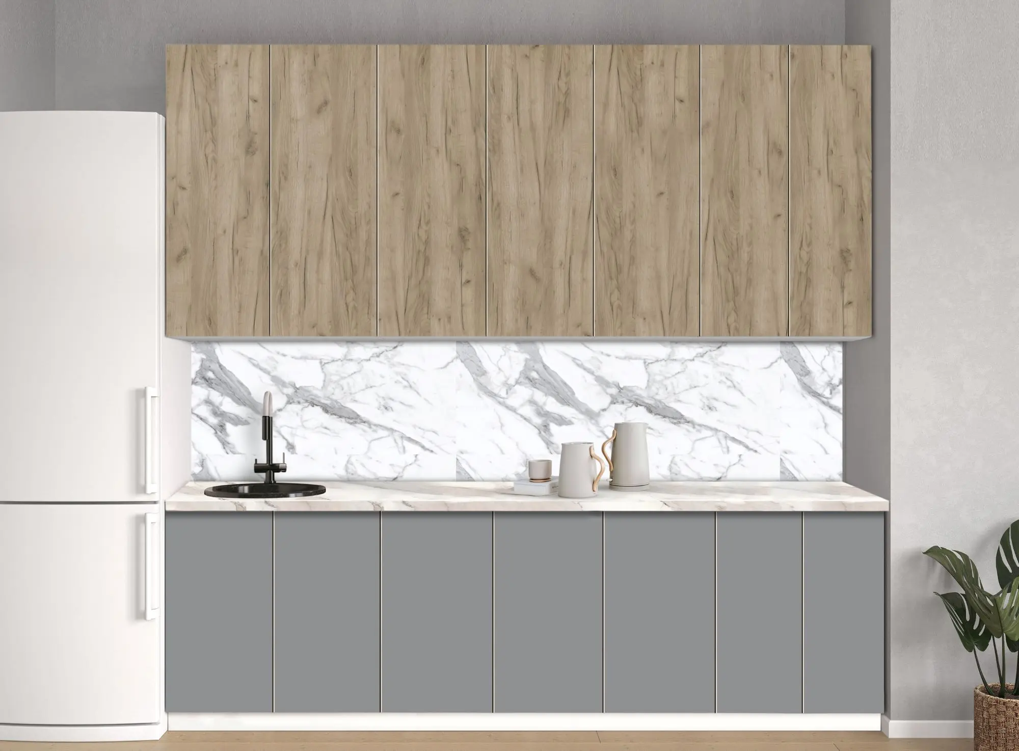 Bucatarie modulara Modern Dolce Vita 3 H110 2.6m