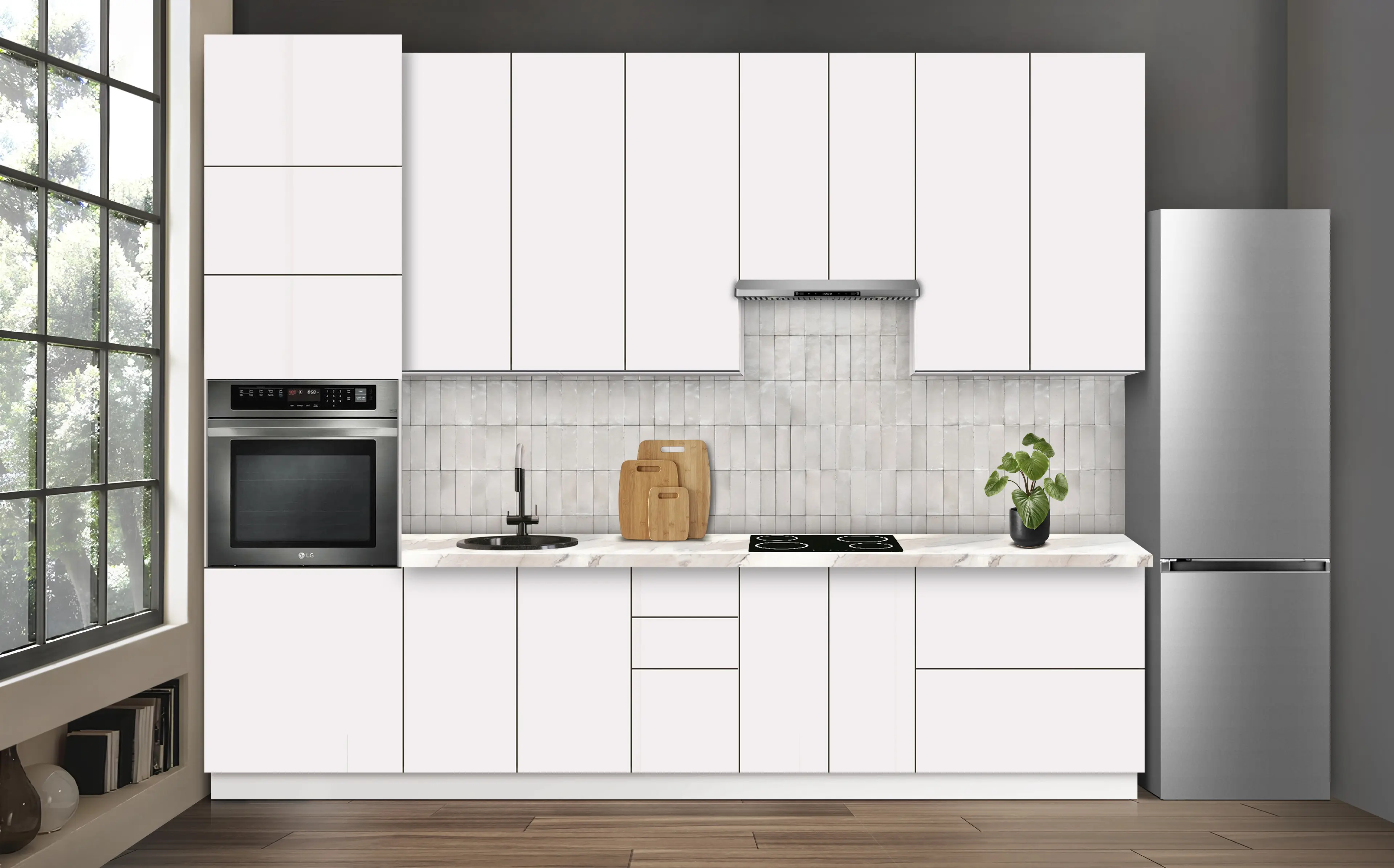 Модульная кухня Modern Dolce Vita 3 H110 3.2m