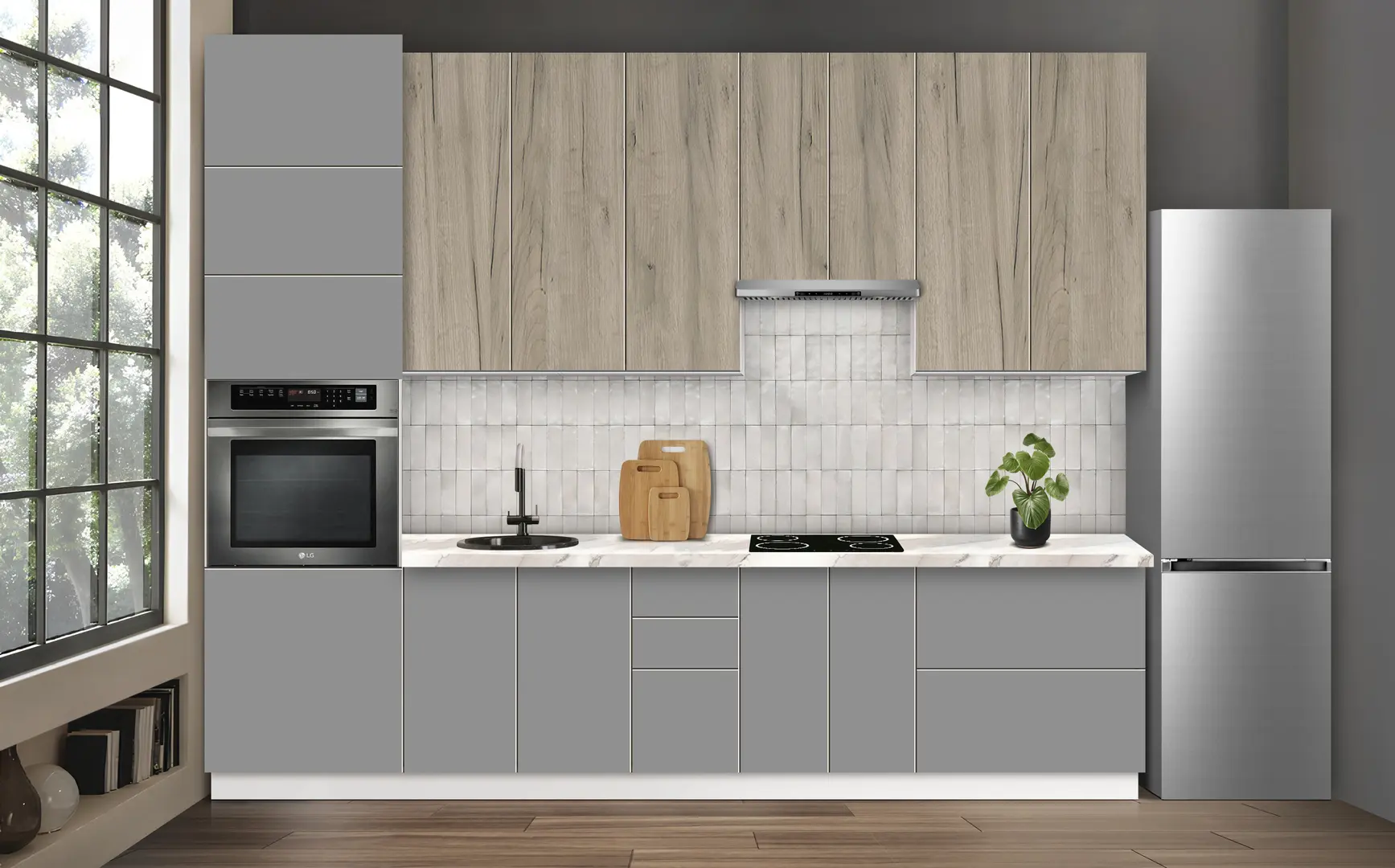 Модульная кухня Modern Dolce Vita 3 H110 3.2m