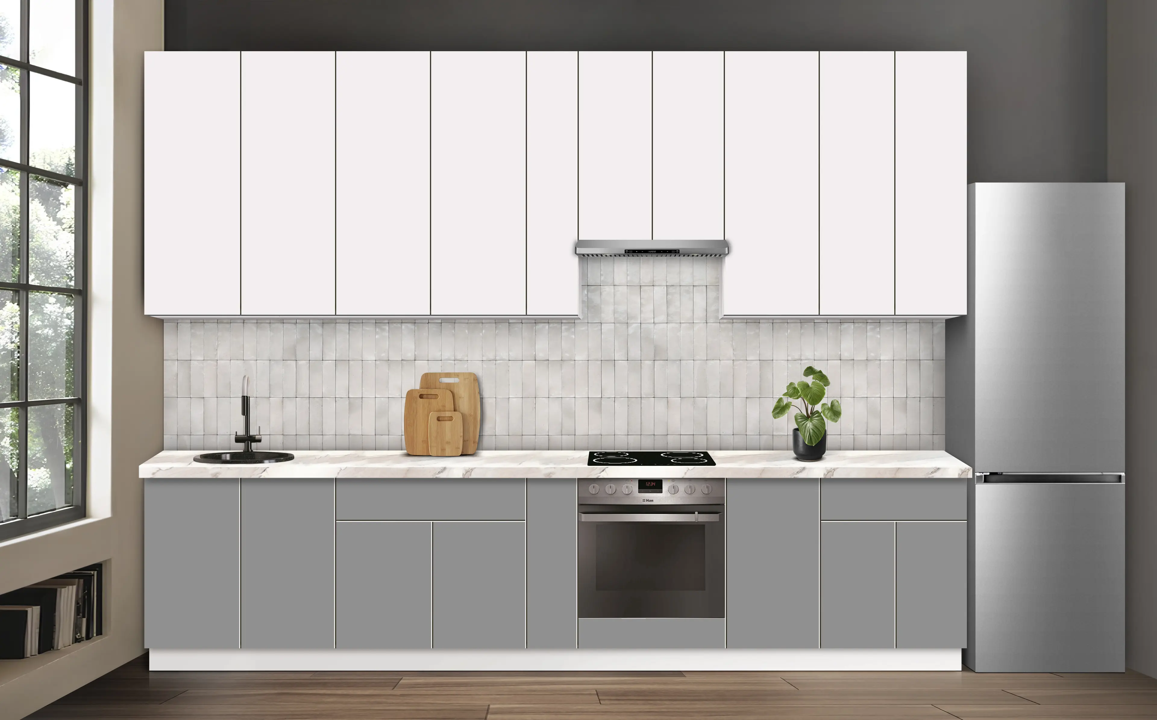 Bucatarie modulara Modern Dolce Vita 3 H110 3.4m