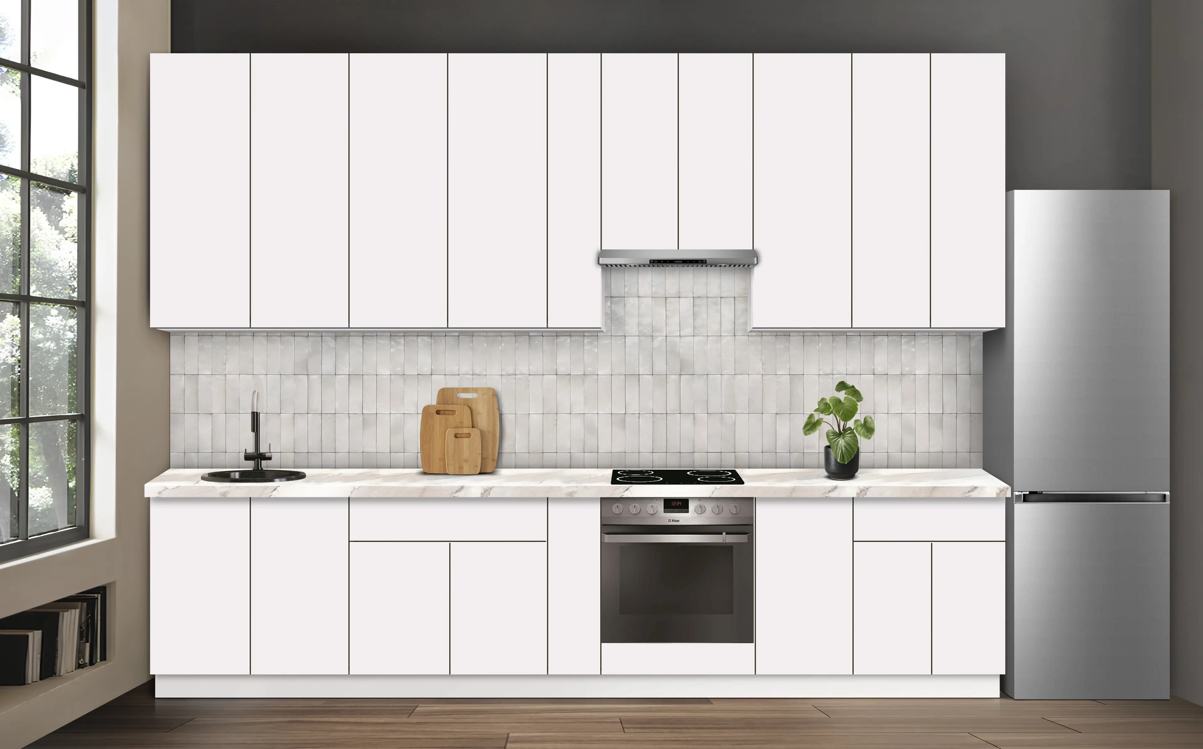 Bucatarie modulara Modern Dolce Vita 3 H110 3.4m