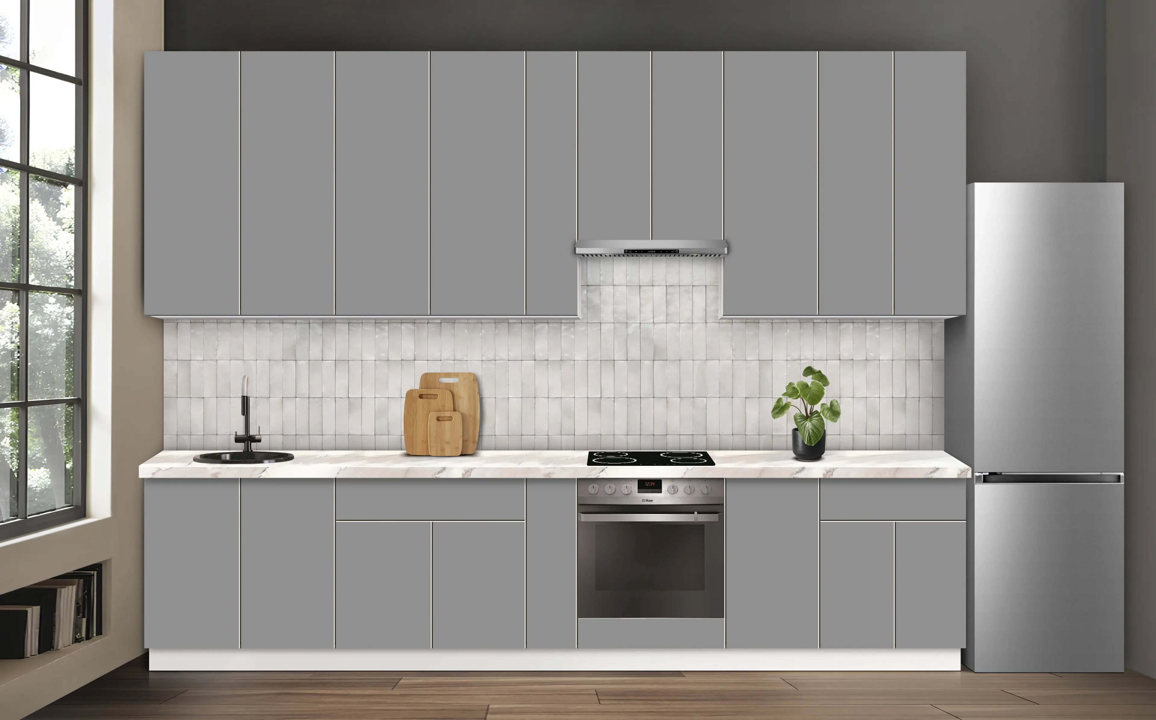 Bucatarie modulara Modern Dolce Vita 3 H110 3.4m