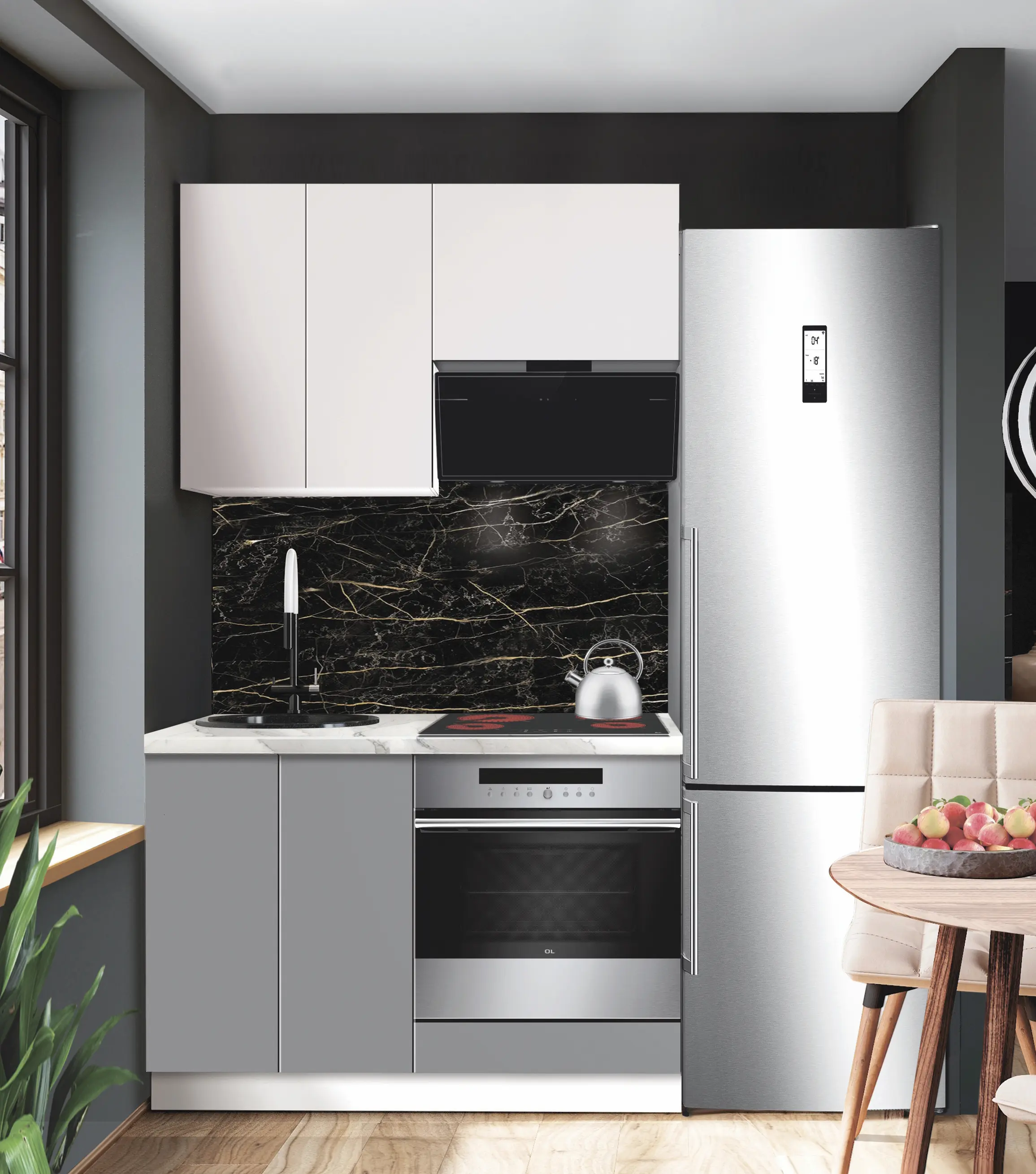 Модульная кухня Modern Dolce Vita 3 H68 1.2m