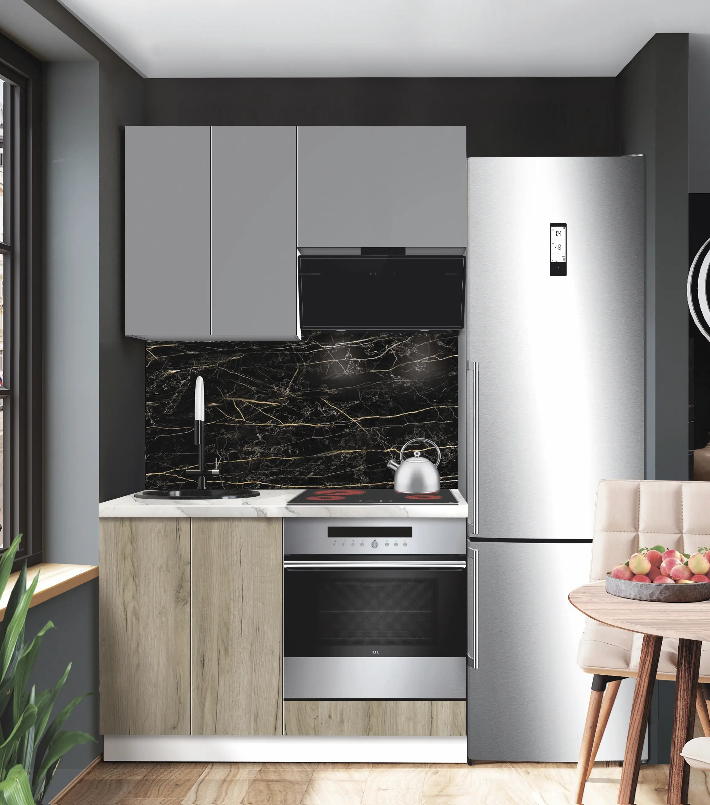 Модульная кухня Modern Dolce Vita 3 H68 1.2m