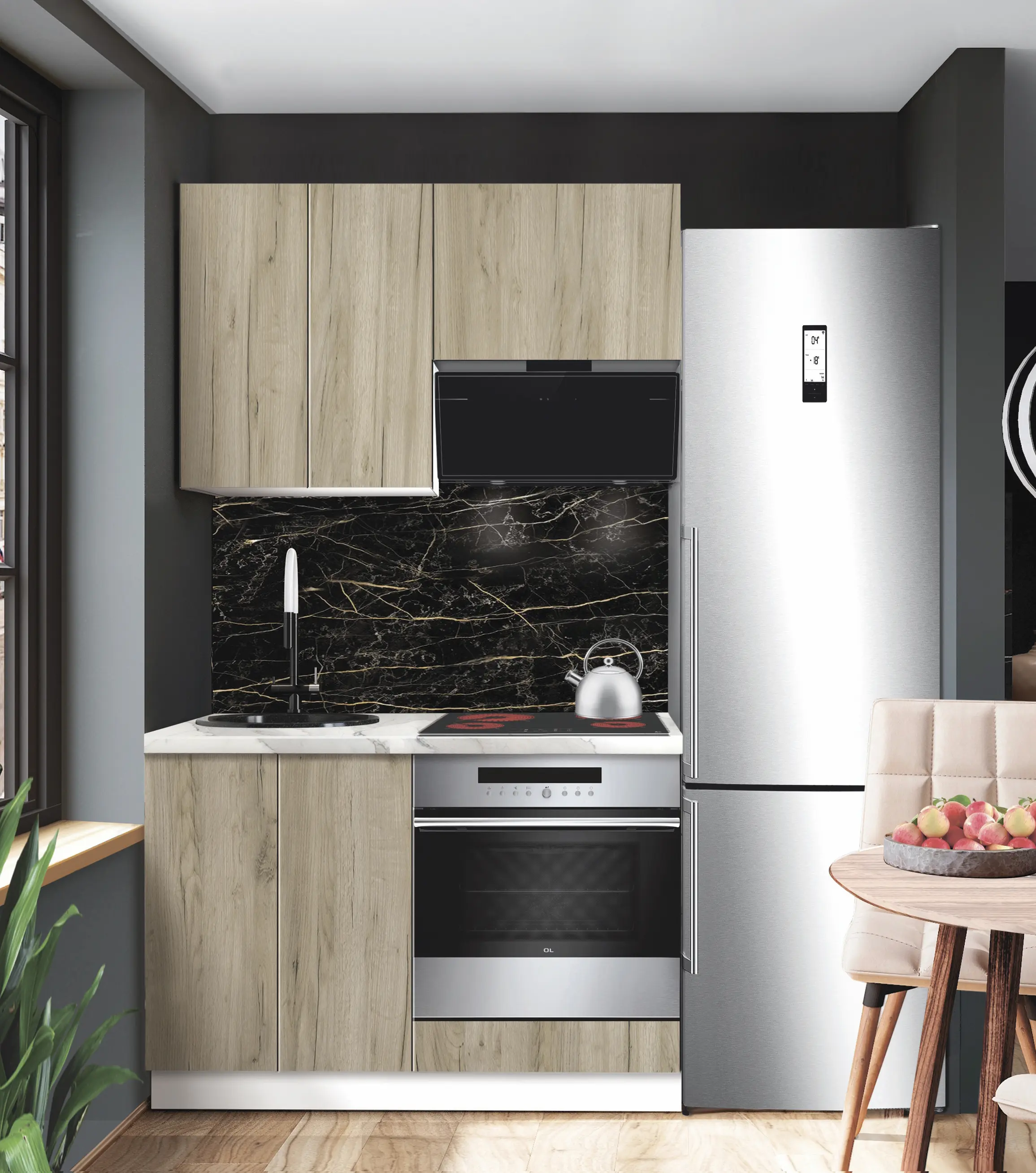 Модульная кухня Modern Dolce Vita 3 H68 1.2m