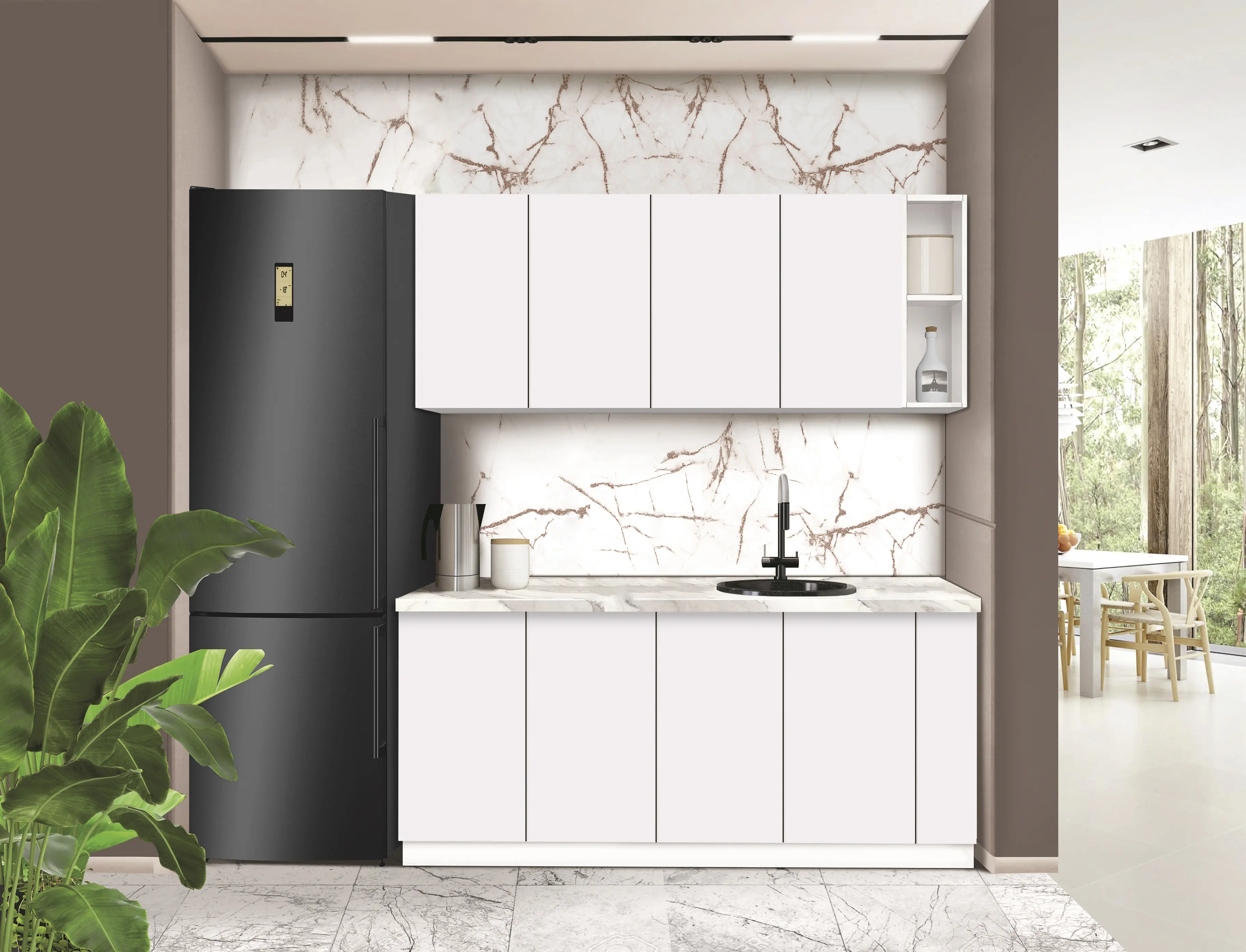 Модульная кухня Modern Dolce Vita 3 H68 1.8m