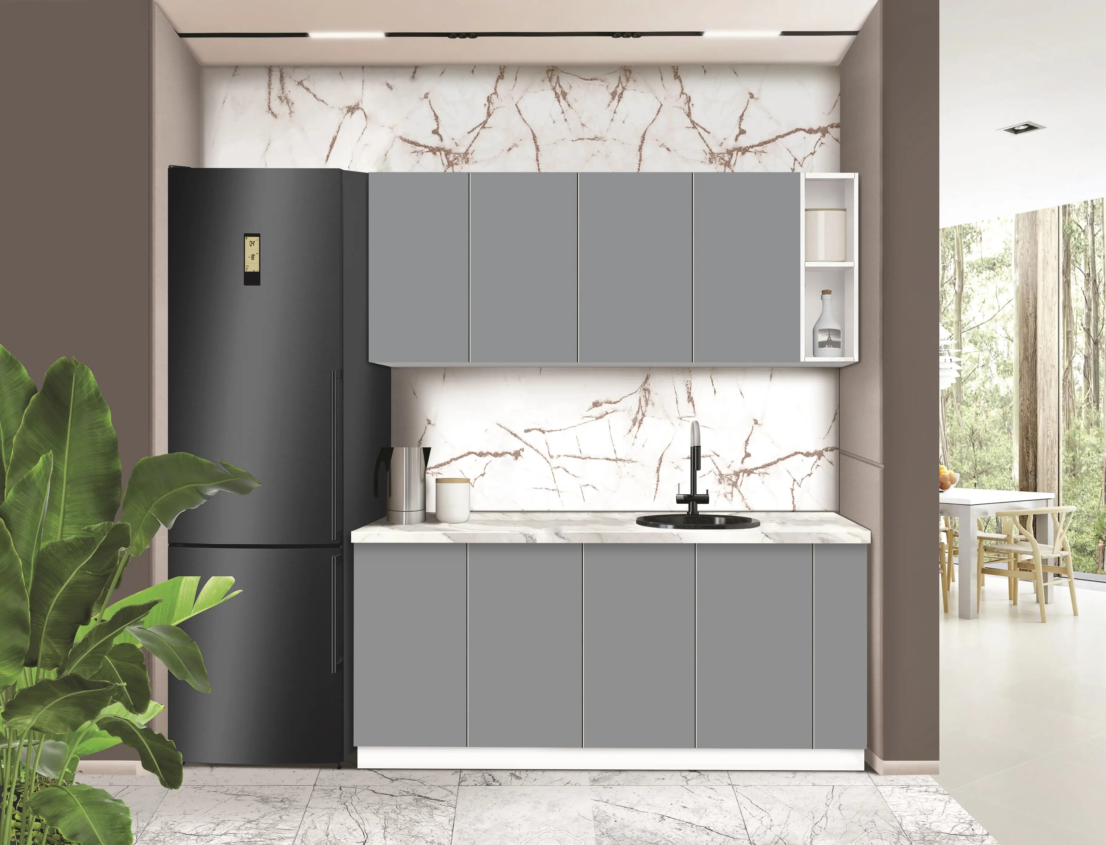 Модульная кухня Modern Dolce Vita 3 H68 1.8m