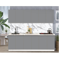 Bucatarie modulara Modern Dolce Vita 3 H68 2.4m Thumb