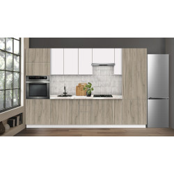 Bucatarie modulara Modern Dolce Vita 3 H68 3.2m