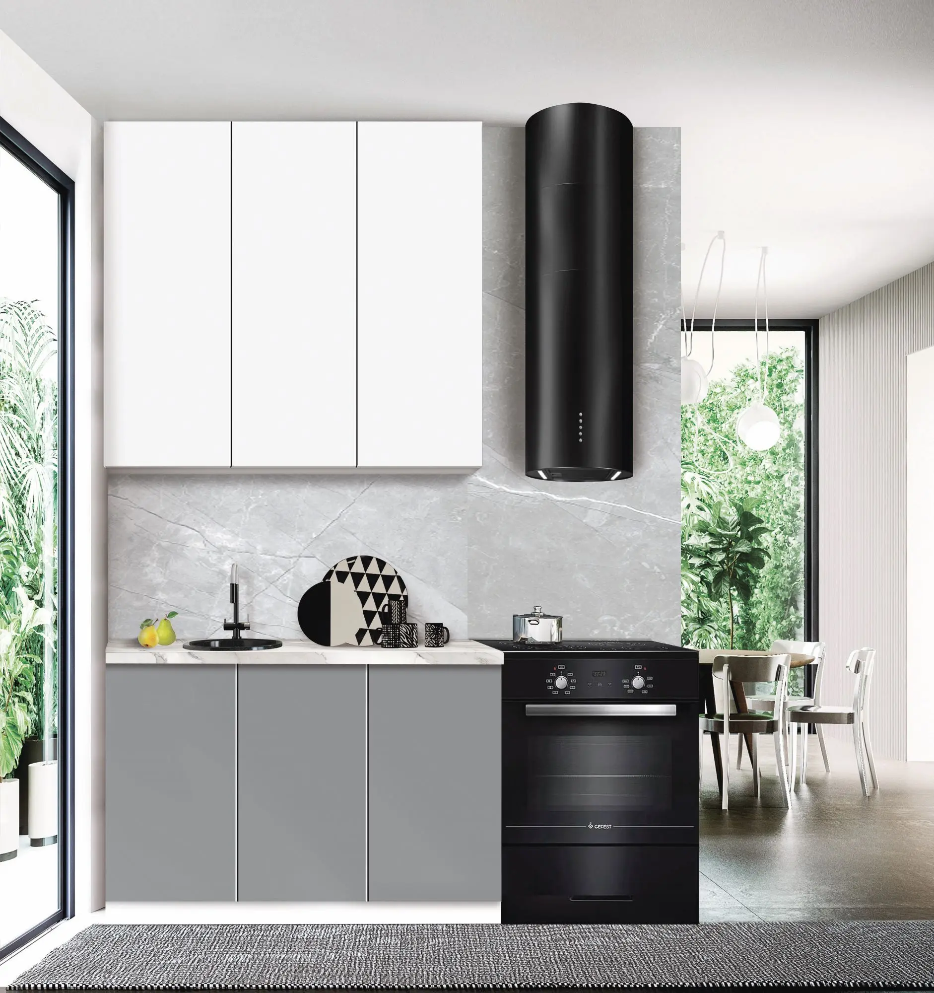 Bucatarie modulara Modern Dolce Vita 4 H110 1.2m